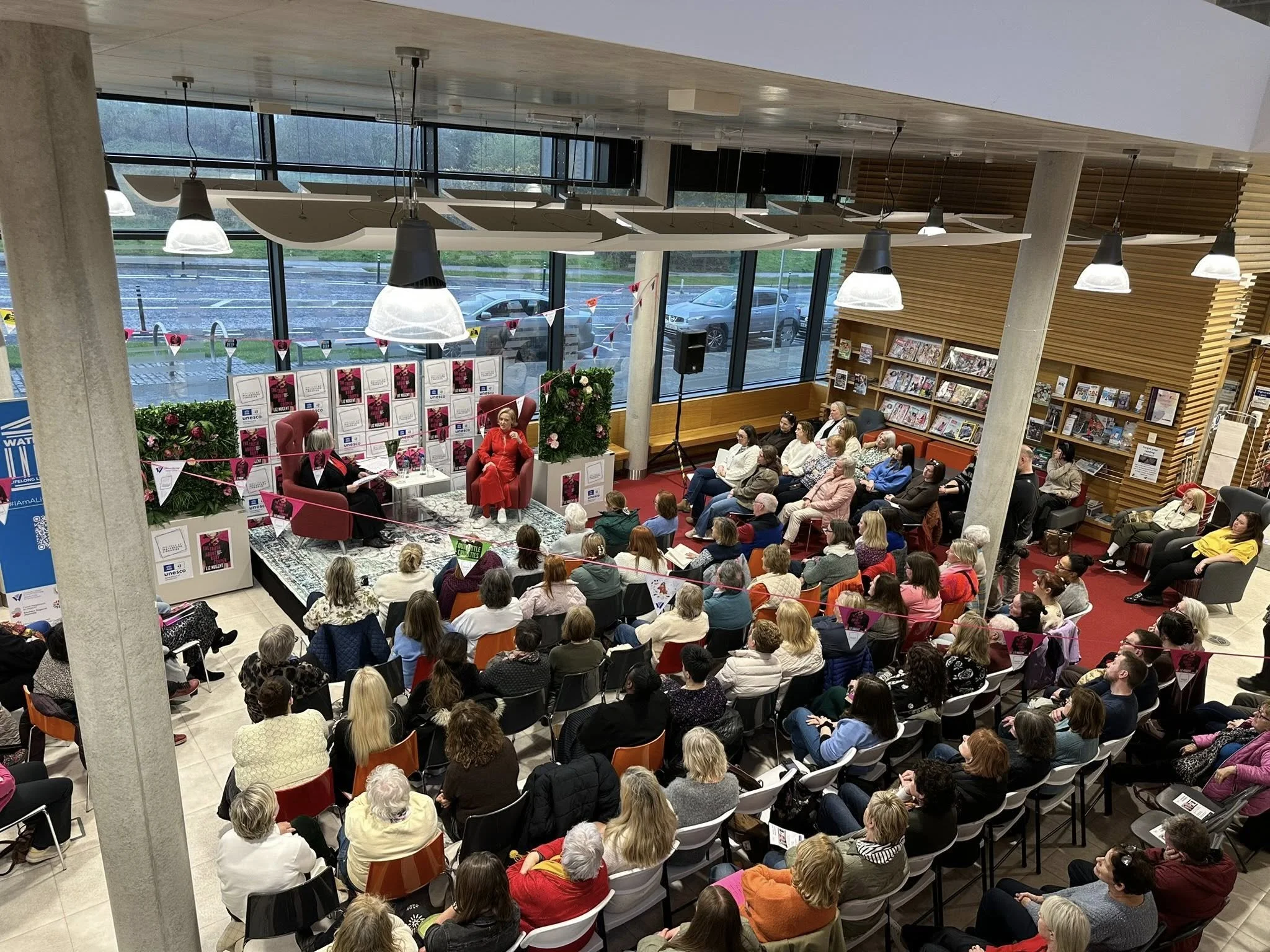 Waterford Libraries event in a packed Carrickphierish Library