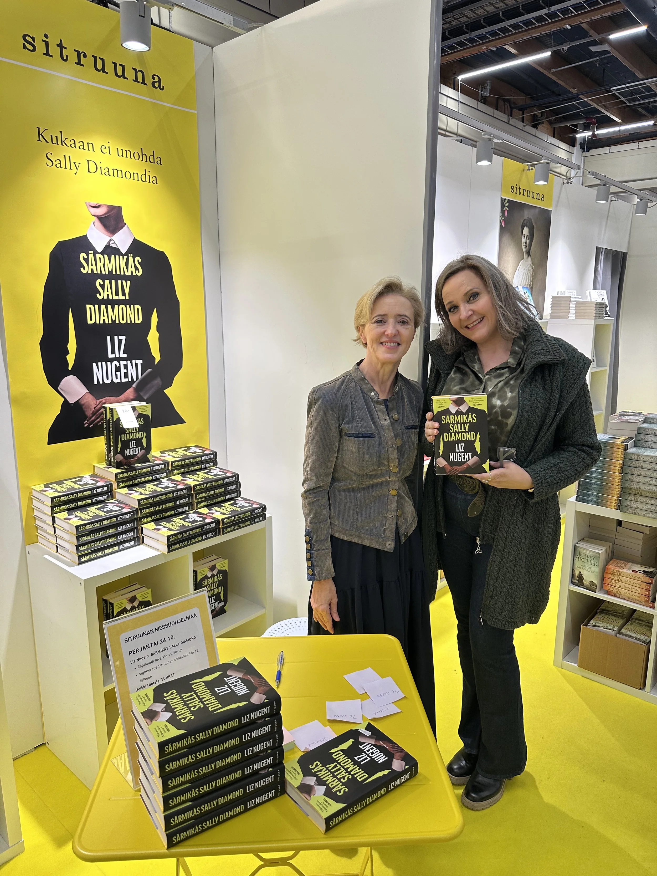 Liz and Mia Halonen in Helsinki.