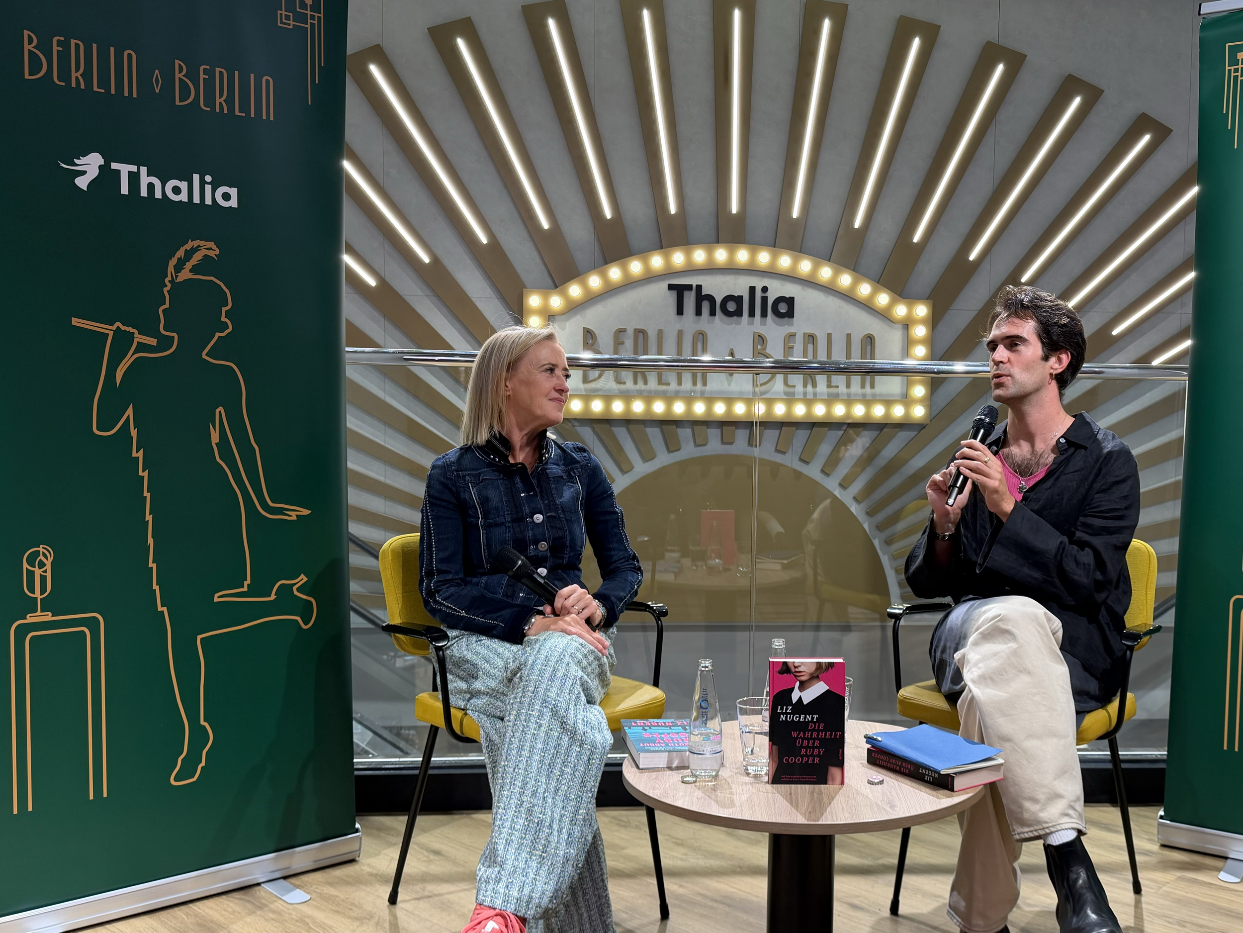 On stage with Samuel Benke in Berlin