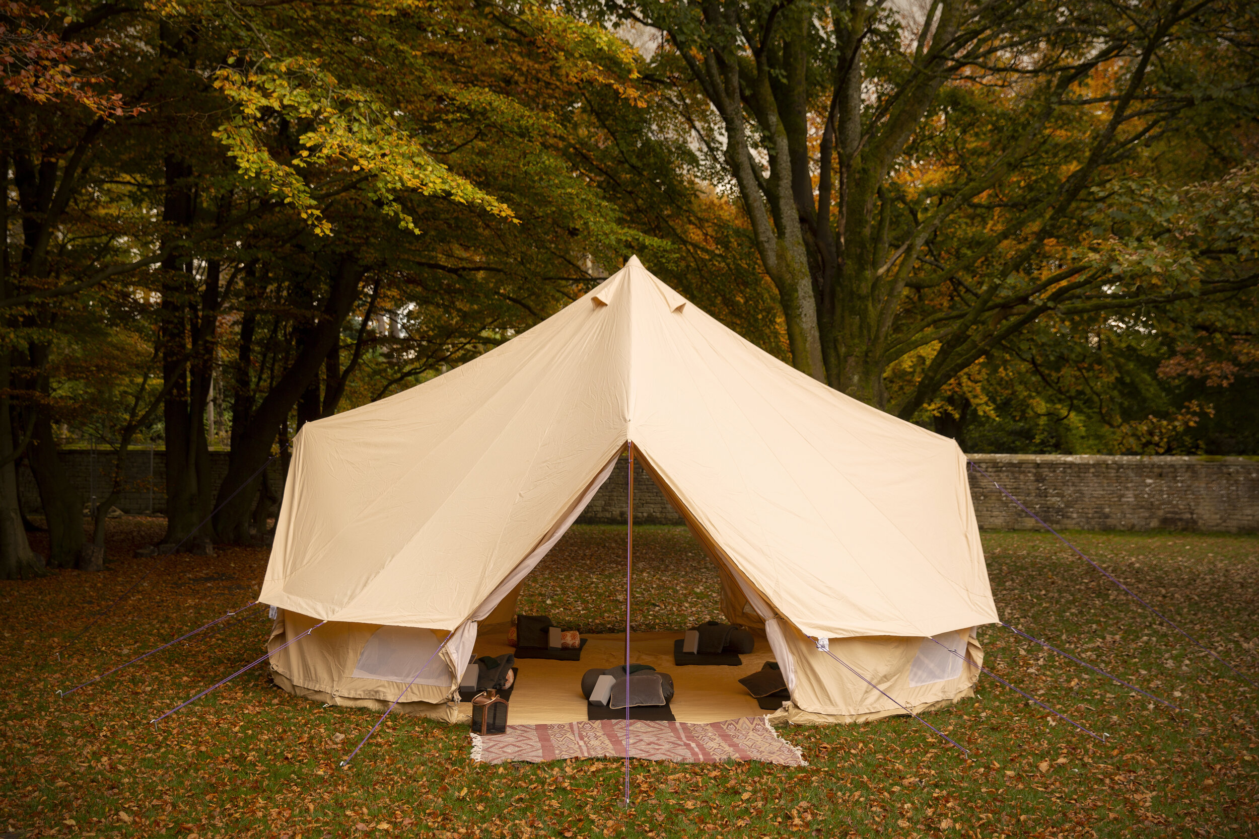 The Yoga Tent — Yoga in the High Peak