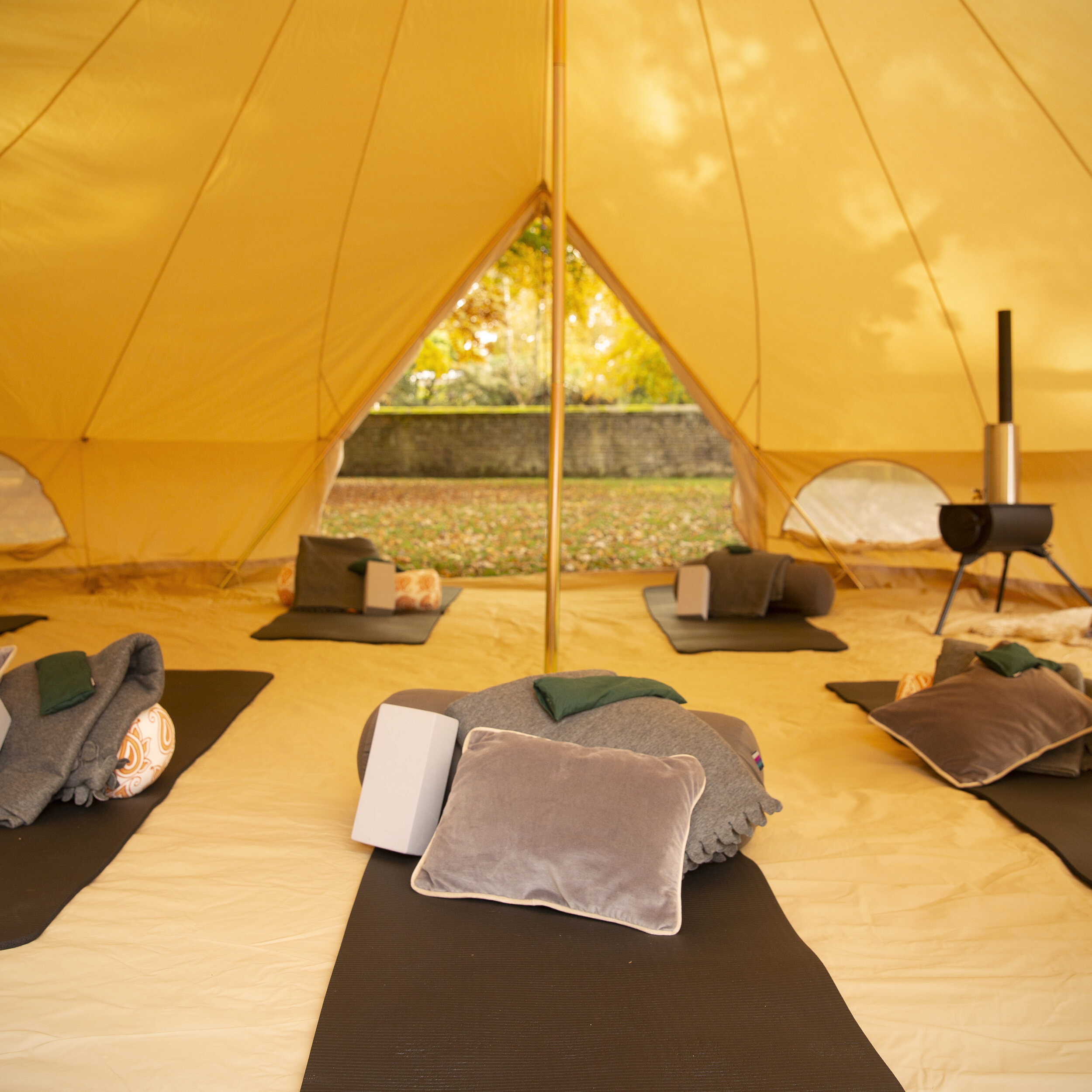 The Yoga Tent — Yoga in the High Peak