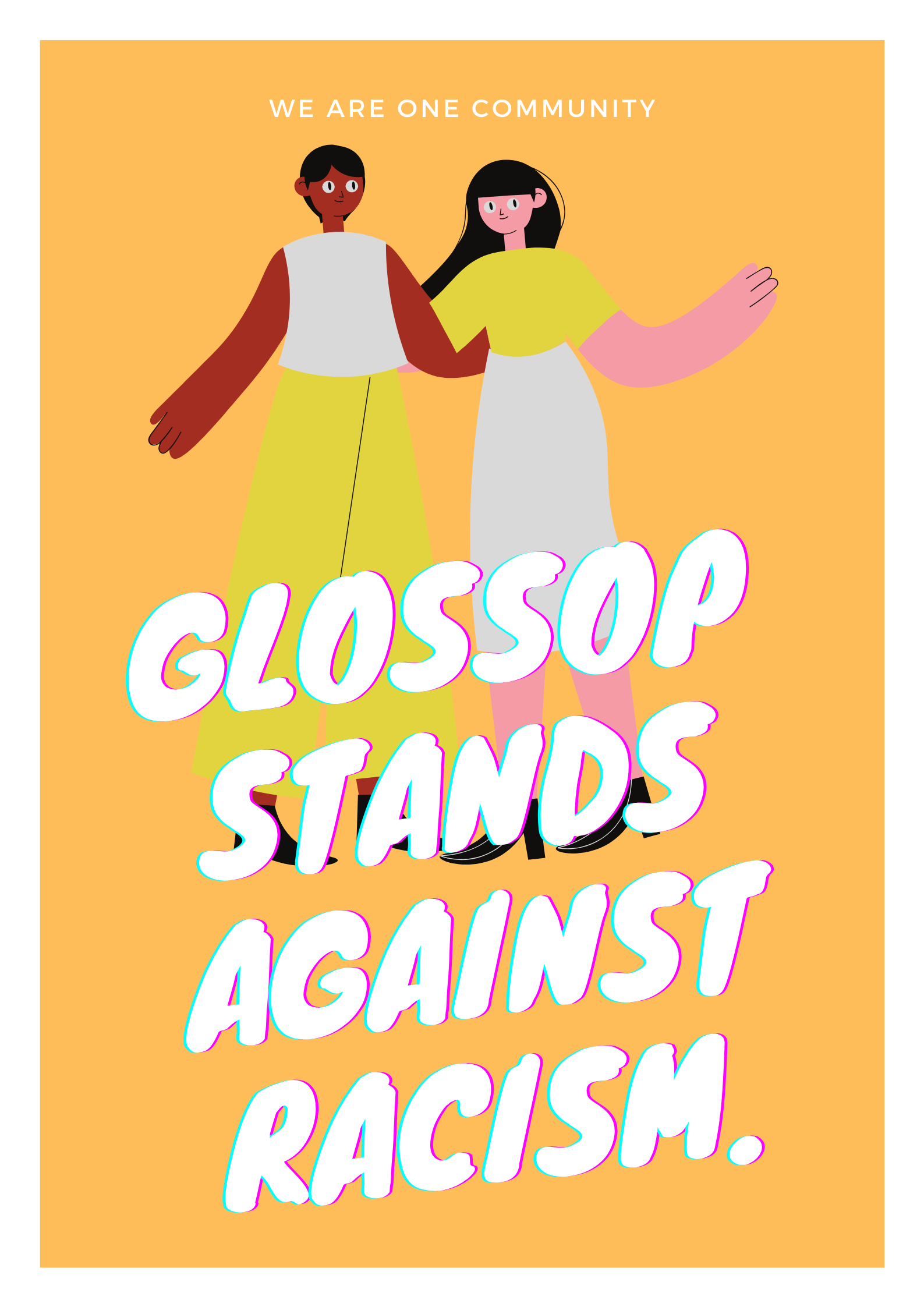 Glossop Anti-Racism Campaign Posters