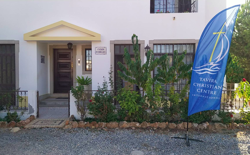 The front of the Tavira Christian Centre International building.