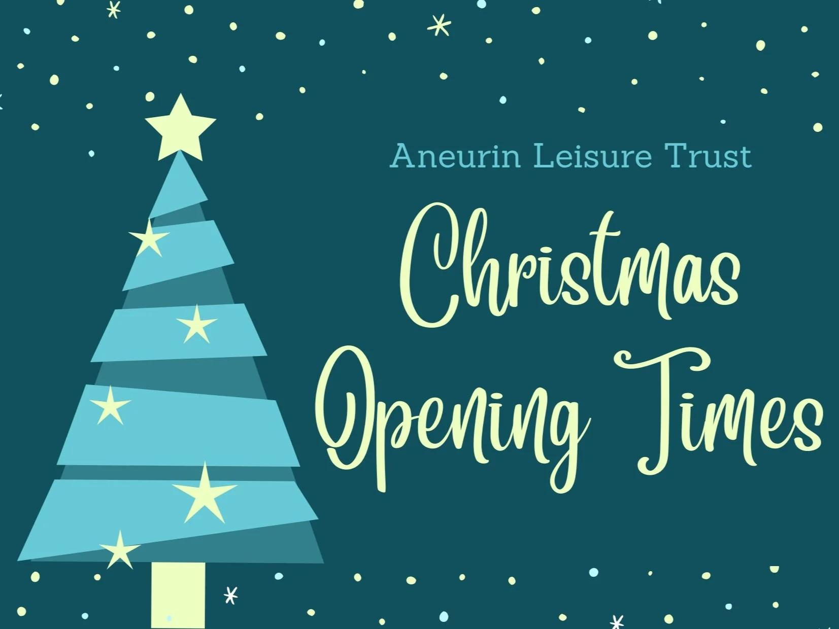 Christmas Opening Times