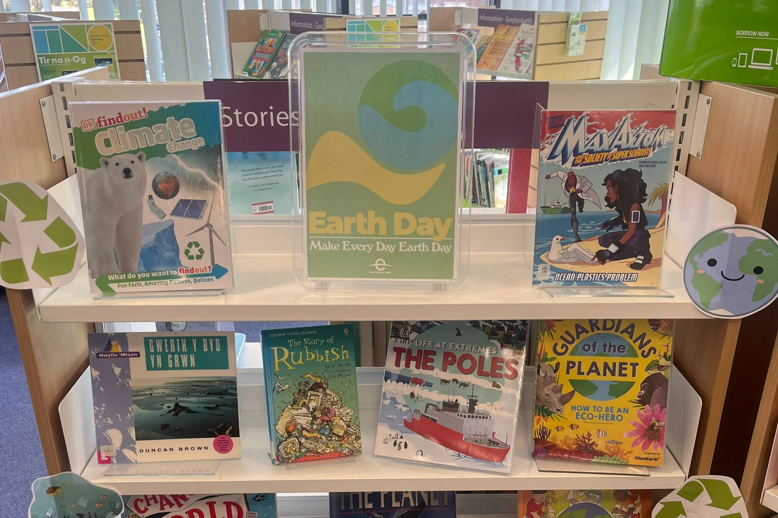 Blaenau Gwent Libraries Celebrate Earth Day