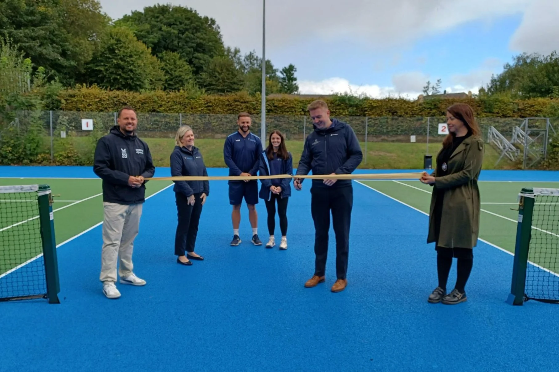 Bedwellty Park Tennis Courts Reopen After Renovation