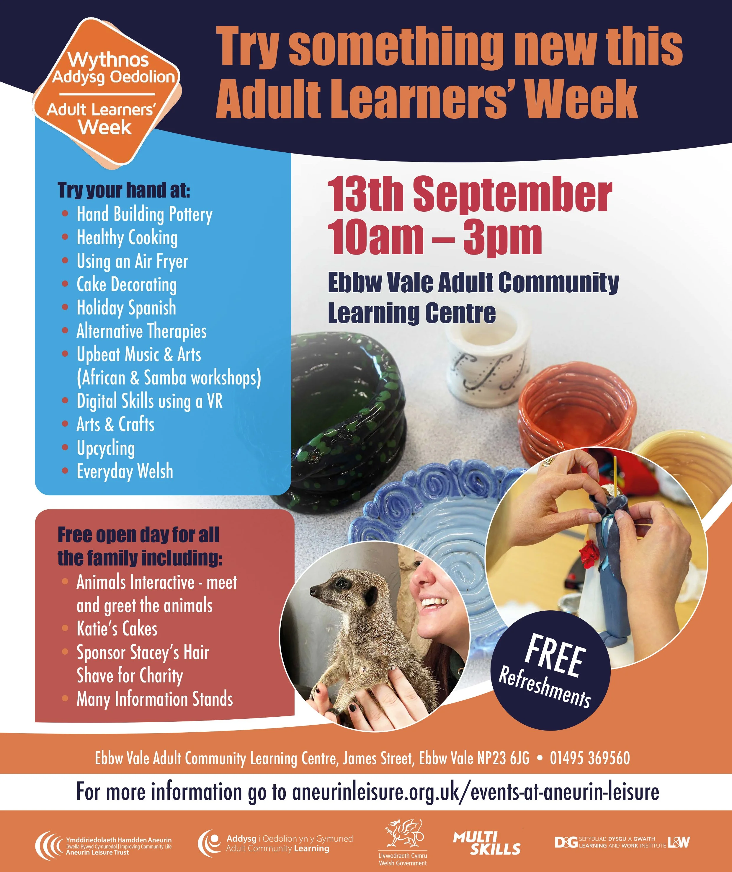 Try Something New this Adult Learners Week