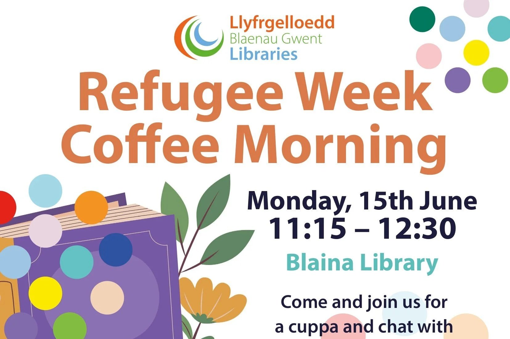 Refugee Week Coffee Morning