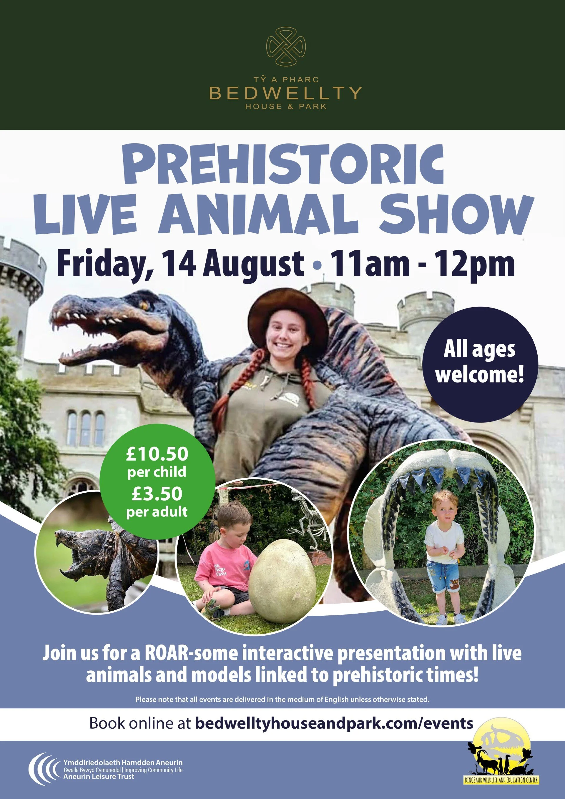 Prehistoric Live Animal Show