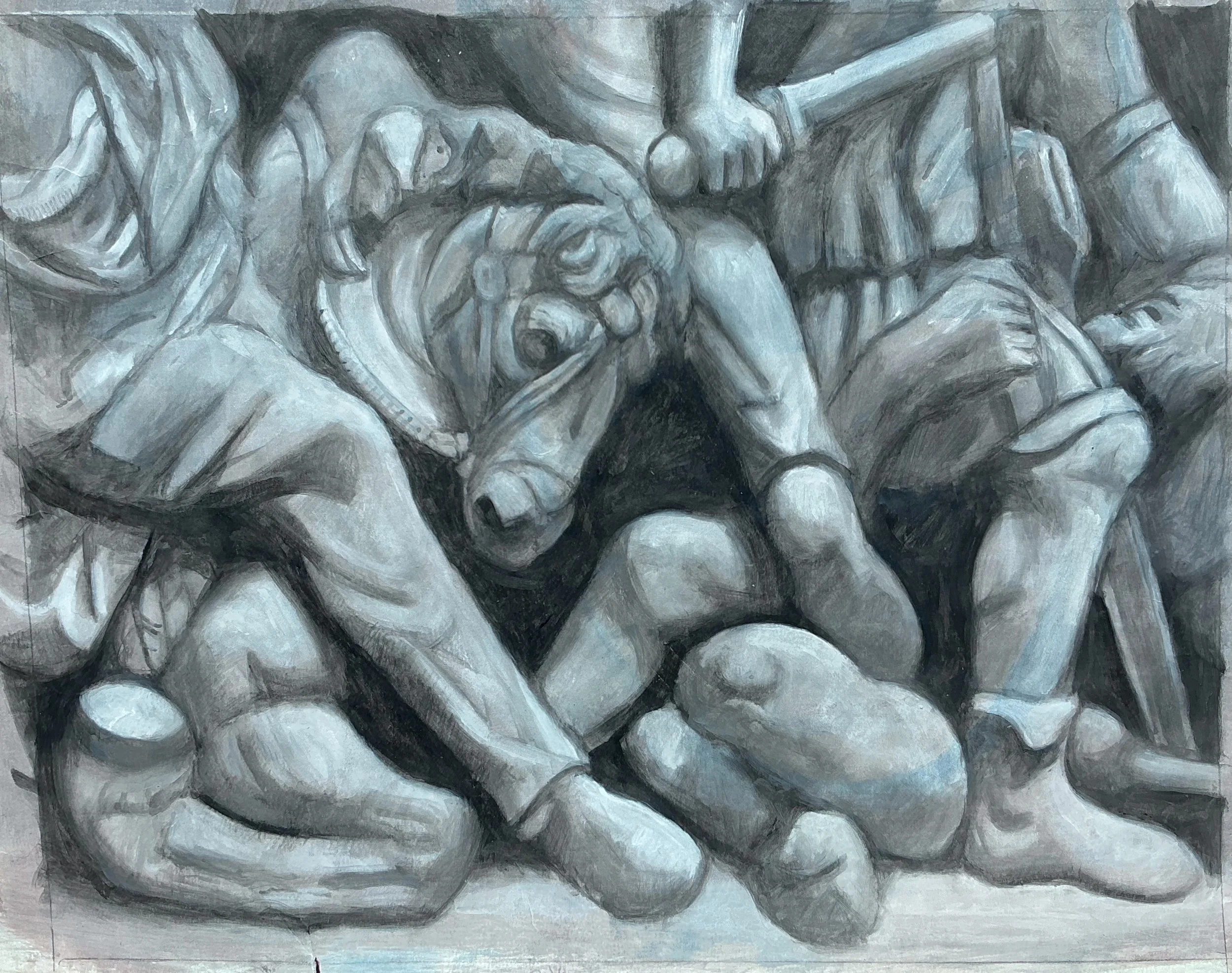 Fragment of a Sarcophagus (Ludovisi)