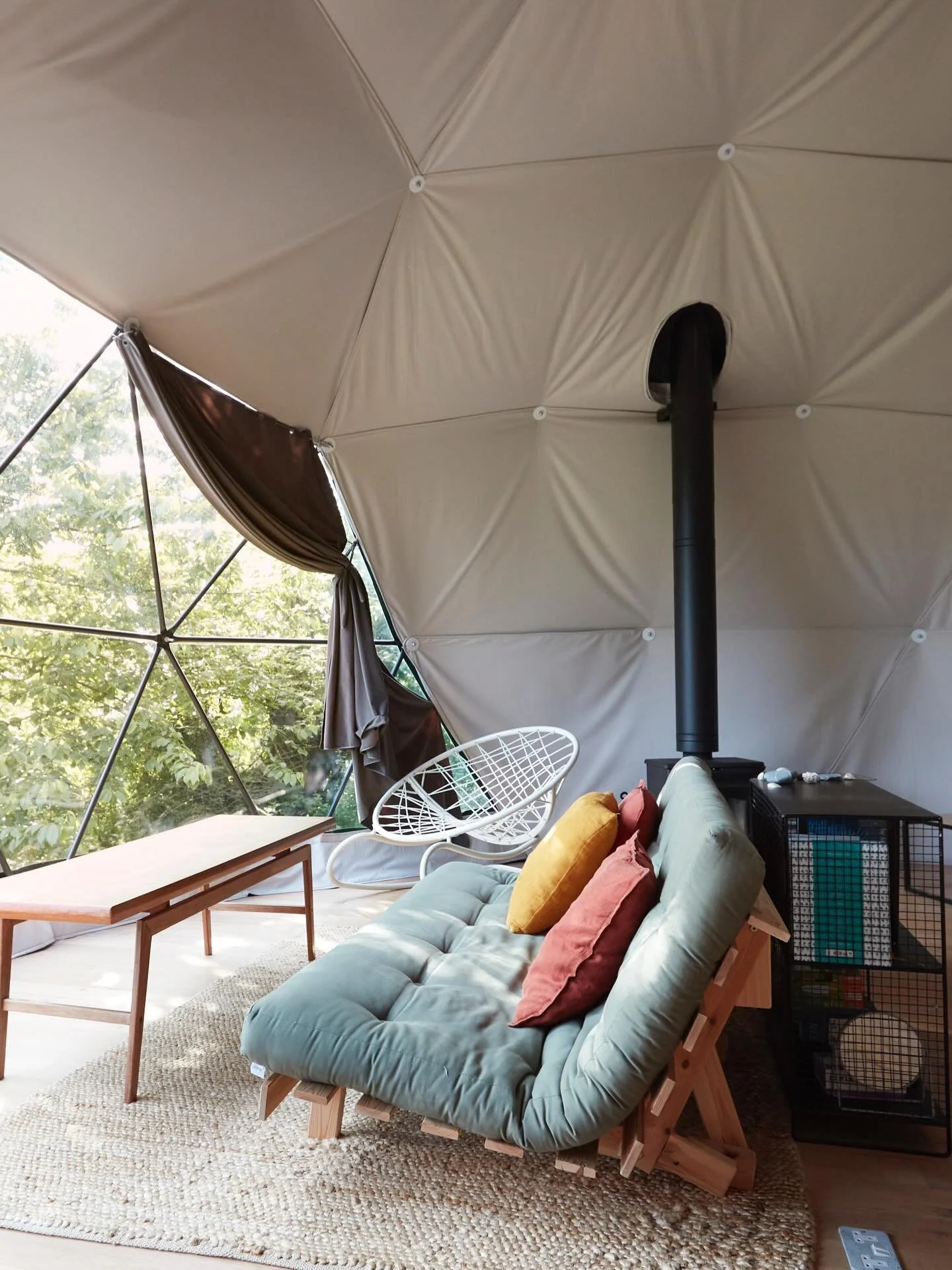 Springtime in our dome. 

Check dates on our website 😎