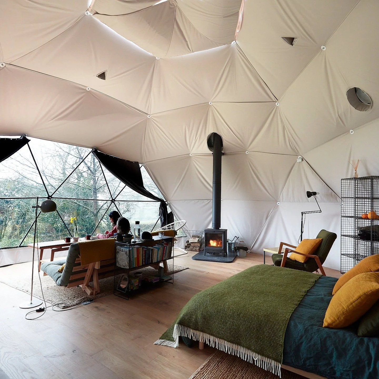 Escape to North Devon this summer.

Tucked away in the wild landscape close to the rugged Atlantic coastline, Praktyka is a small design-led retreat shaped for slower days and quiet gatherings.

Stay in the Dome, the Barn or the Cabin &mdash; or take