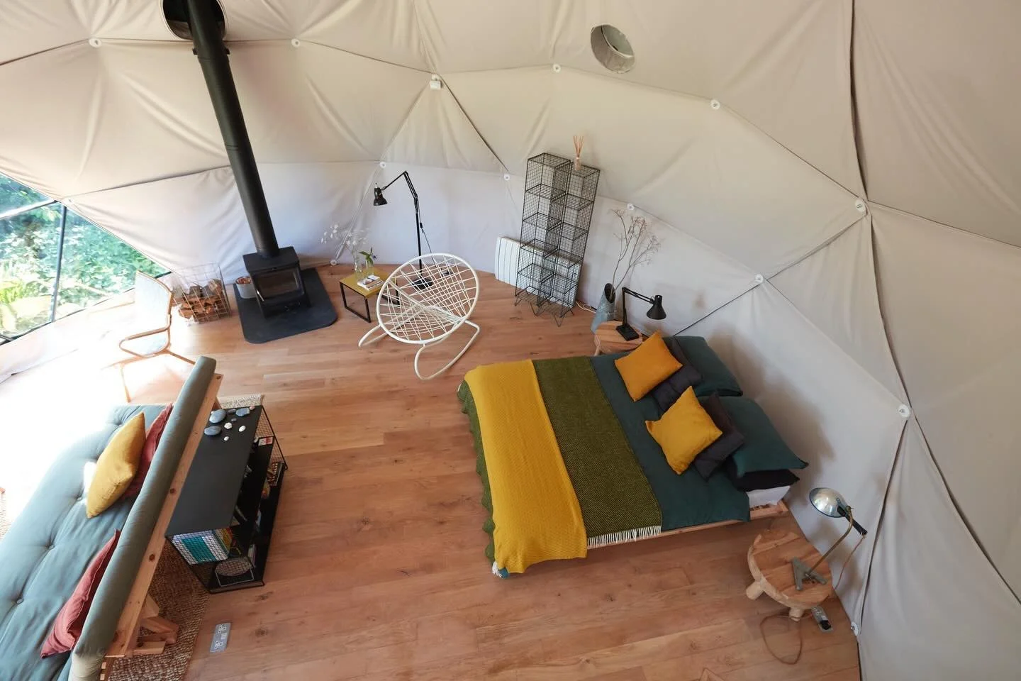 There&rsquo;s something you can&rsquo;t quite photograph about the dome.

The spaciousness. How all-encompassing it is to be in a round, mystical space surrounded by greenery and gardens, listening to the sound of the wind.

People always have that w