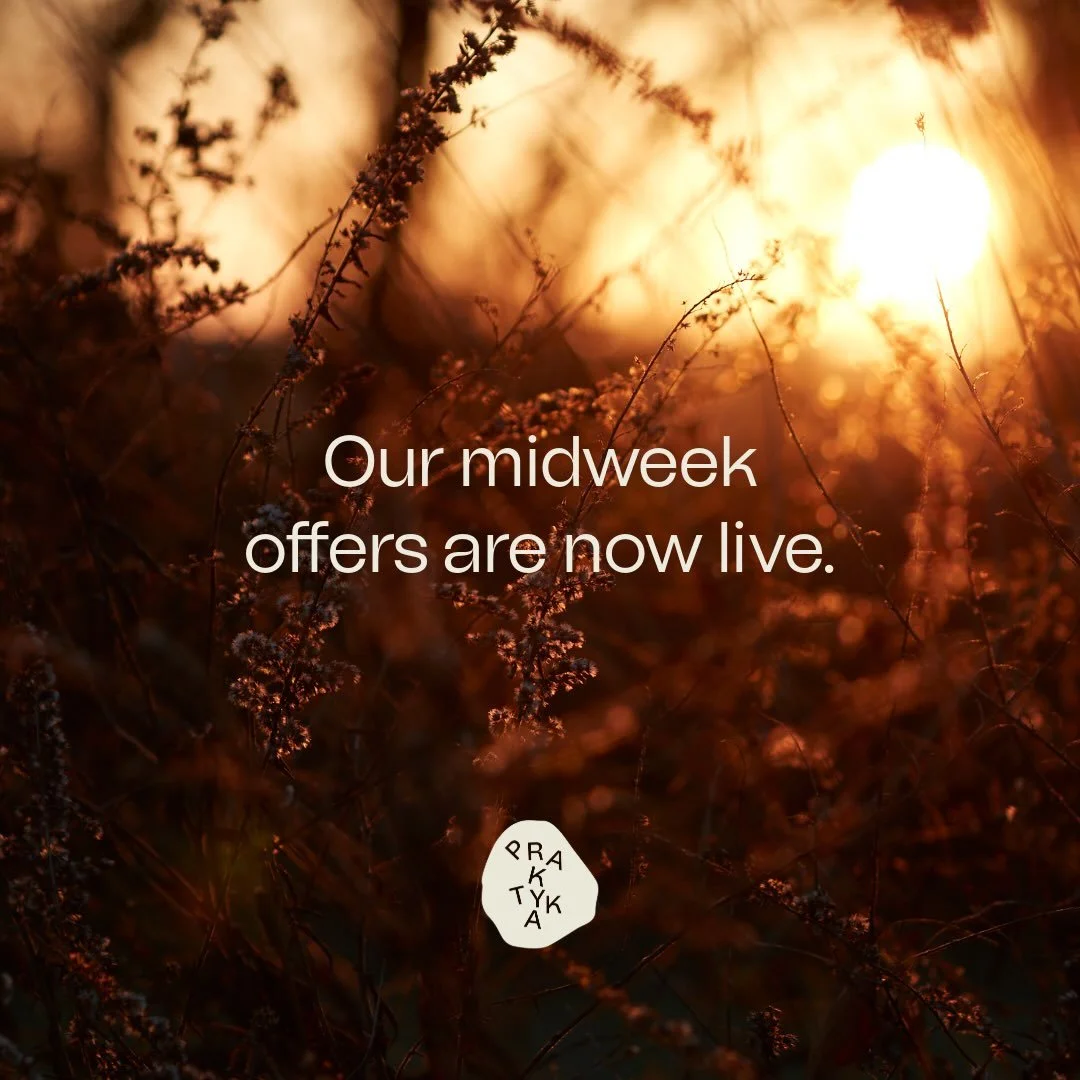 SPECIAL OFFER : Autumn Escapes

Life is crazy out there, if you need to get away from it all for a few days we can help ☺️

20% off 4 night midweek stays with code BARNOWL

15% off 2 night midweek stays with code ATLANTIC 

It&rsquo;s the perfect tim