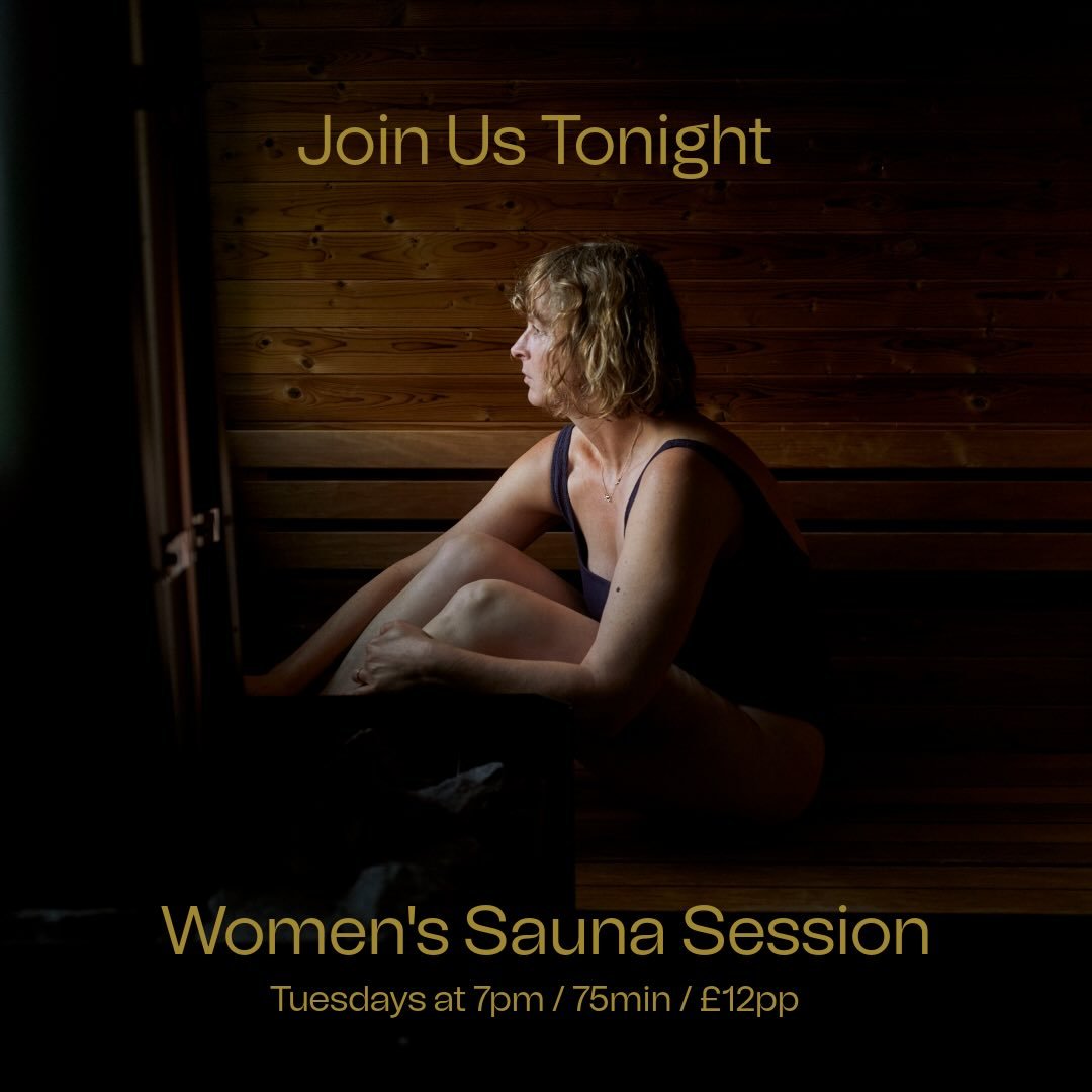 Join us for our newly introduced Community Women&rsquo;s only sauna session 

Unwind &amp;  Reconnect ✨🤍

Deep Relaxation
Sisterhood
Connection
Self Care
Community

Plus 

Infused Water 🌿
Herbal Tea
Restore

A relaxed, space just for women. Come on