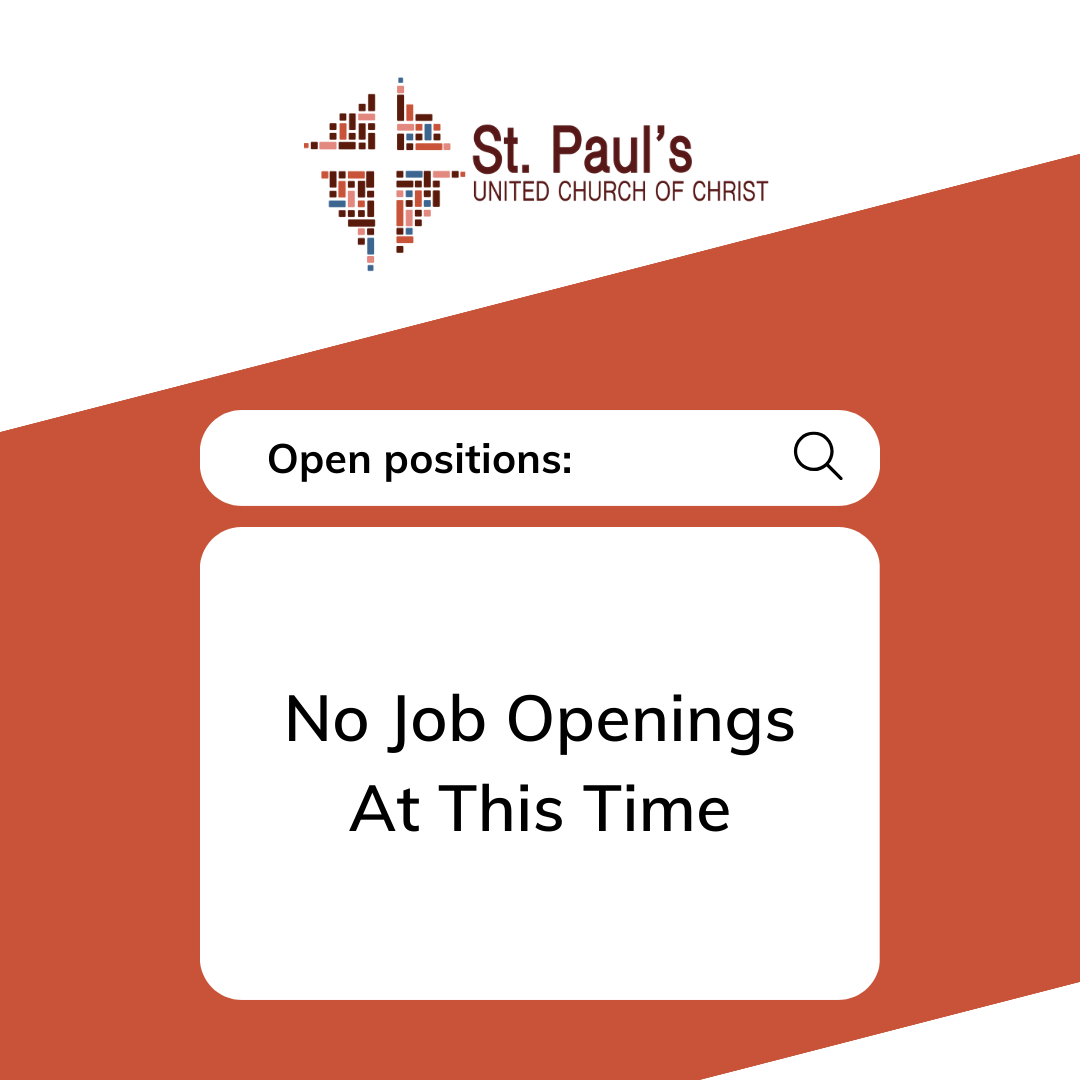 No Job Openings Currently