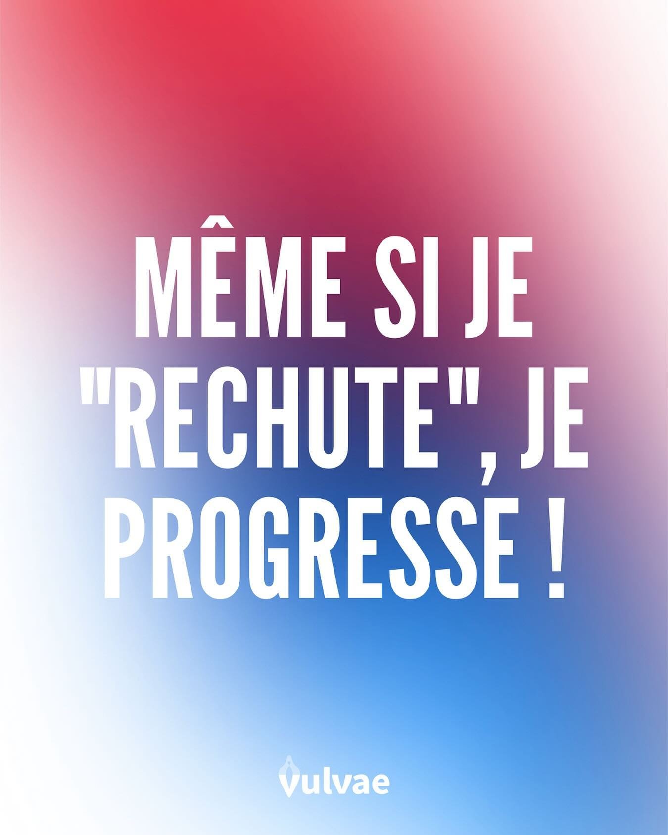 Bienvenue dans les montagnes russes de la sant&eacute; vulvaire 🎢

Parfois tu penses que &quot;&ccedil;a y est&quot; tu as enfin repris le dessus sur tes douleurs et, PAF, tu as &agrave; nouveau mal.
Alors tu te d&eacute;courages, tu penses que tu n