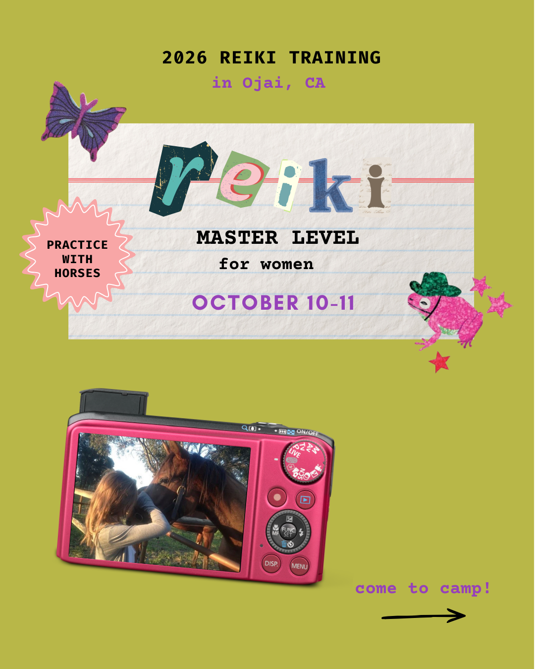 In Person Reiki Master Training + Certification (October 11+12)