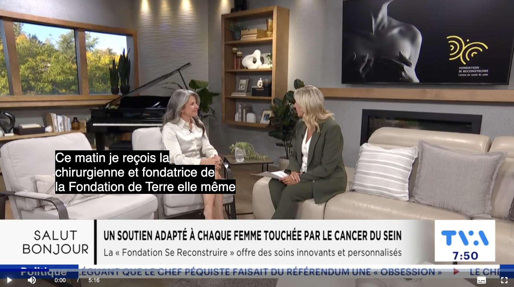 Dre Guimond à Salut Bonjour