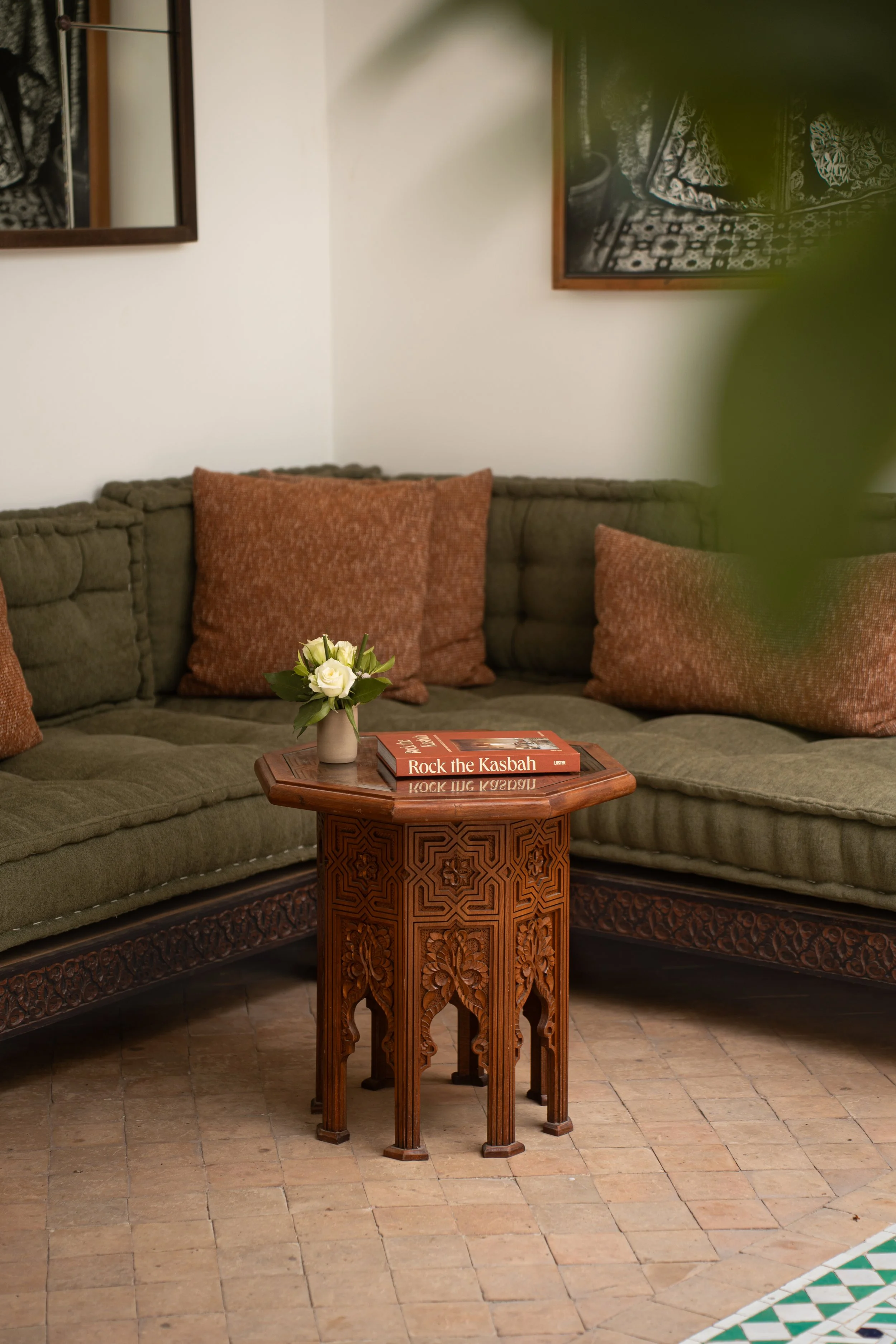 Rock the Kasbah by Bibiana Cristina inhabiting the creative and atmospheric setting of Riad Izza in Marrakech.
