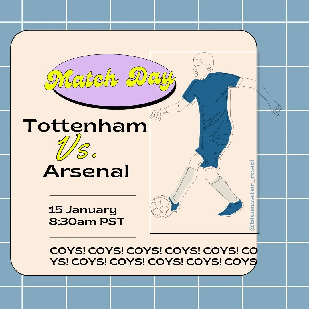 We&rsquo;ll update you as to where we&rsquo;re watching in Malibu this weekend 
🗓️Sunday, January 15th 8:30am PST⠀⠀⠀⠀⠀⠀⠀⠀ ⠀⠀⠀⠀⠀⠀⠀⠀⠀⠀⠀⠀ ⠀⠀⠀⠀⠀⠀⠀⠀⠀⠀⠀⠀ ⠀⠀⠀⠀⠀⠀⠀⠀⠀⠀⠀⠀ ⠀⠀⠀⠀⠀⠀⠀⠀⠀⠀⠀⠀ #tottenham #spurs #premierleague #football #tottenhamhotspur #coys #thfc #s