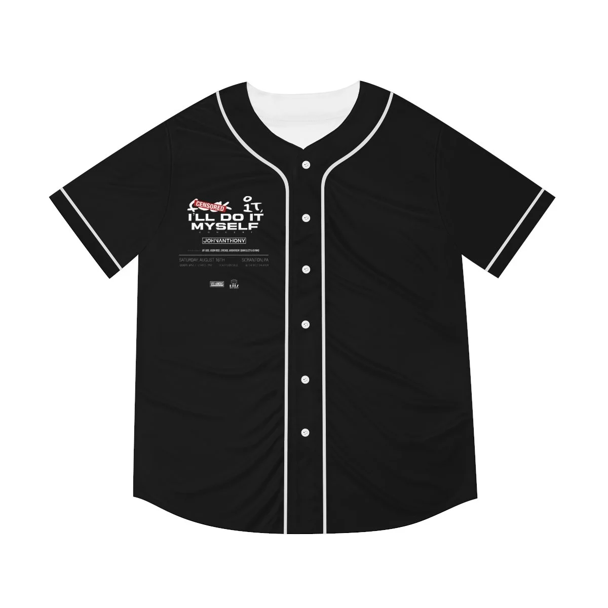 FUCK IT, I'LL DO IT MYSELF CONCERT JERSEY - BLACK
