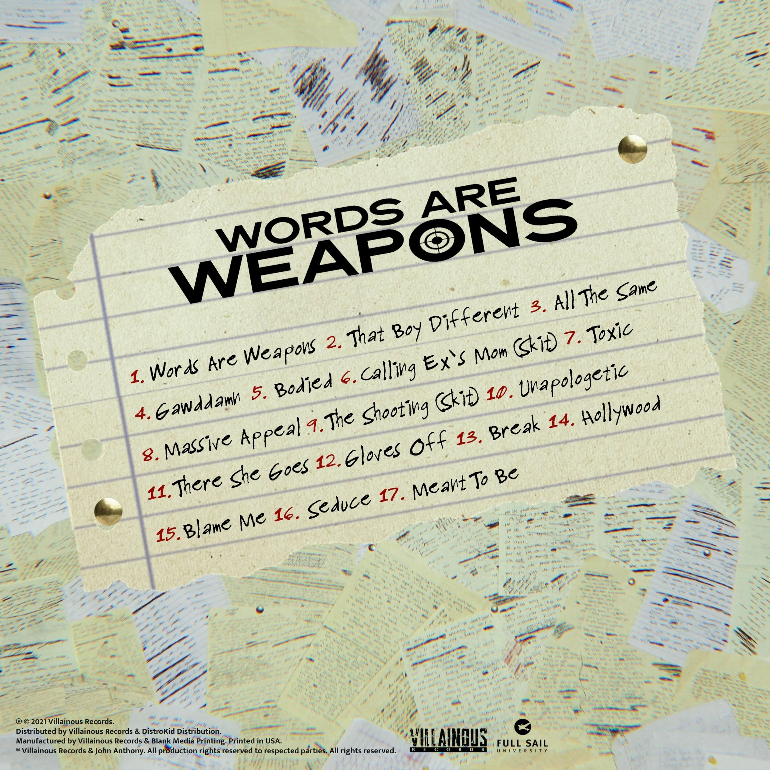 WAW Tracklist Standard Version revealed