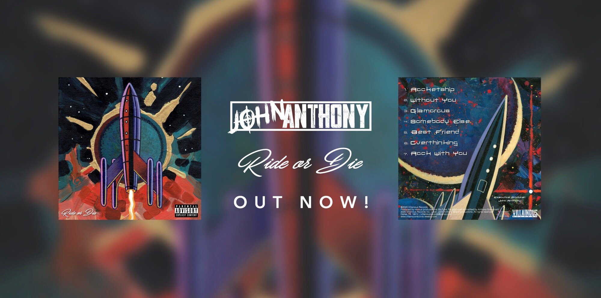 Villainous Records drops NEW John Anthony EP - OUT NOW!