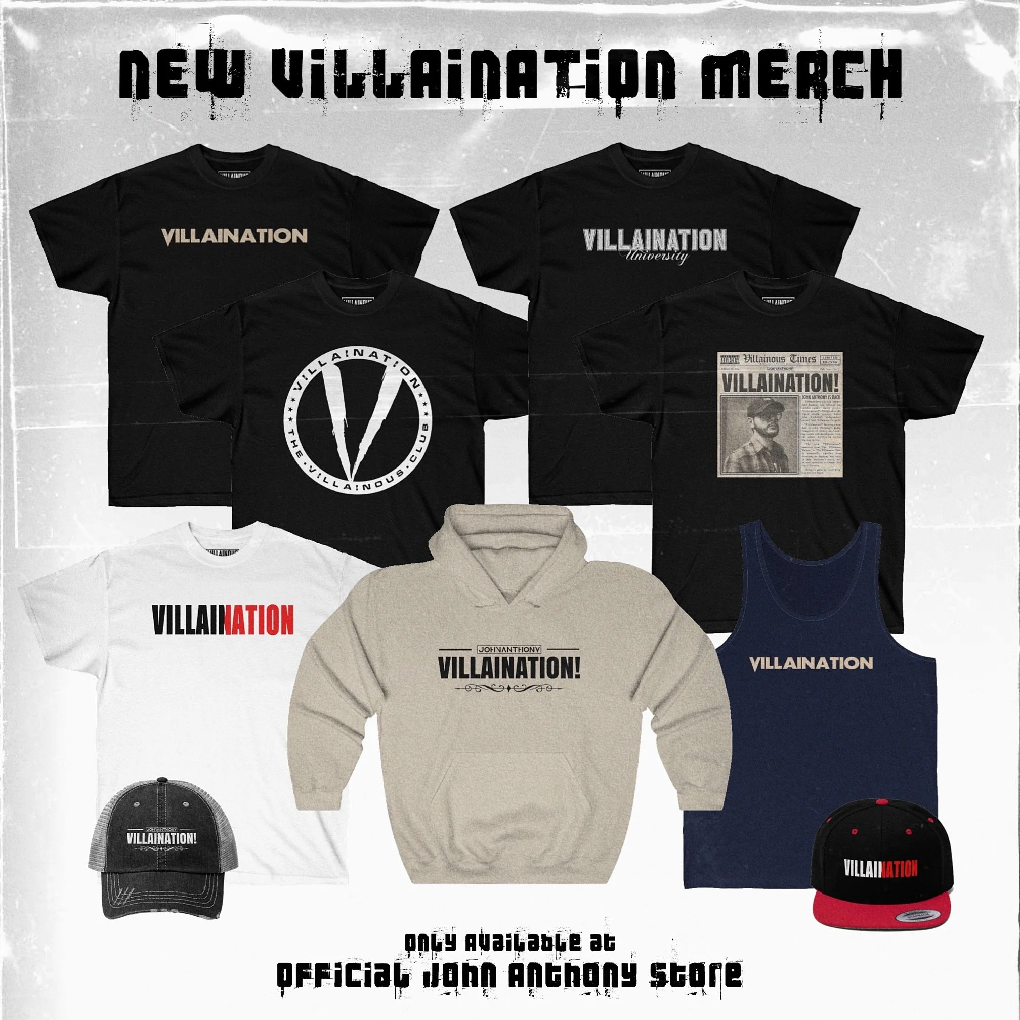 New “Villaination!” Apparel Available Now!
