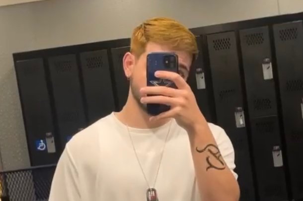 John Anthony Dresses as Eminem for Halloween.