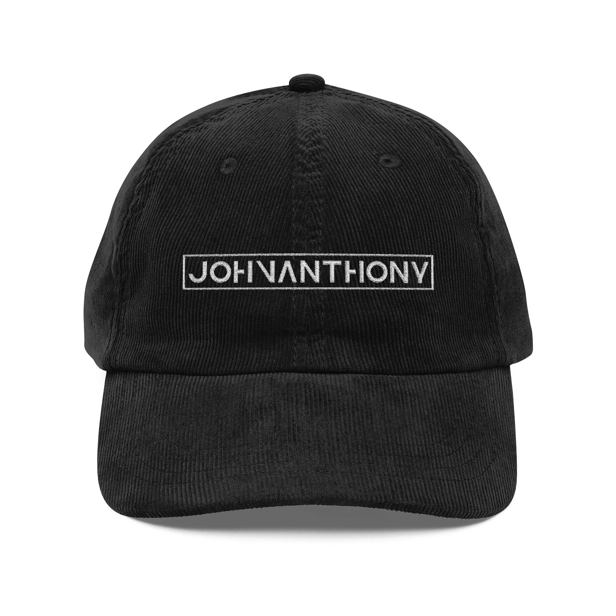 JOHN ANTHONY LOGO HAT - BLACK