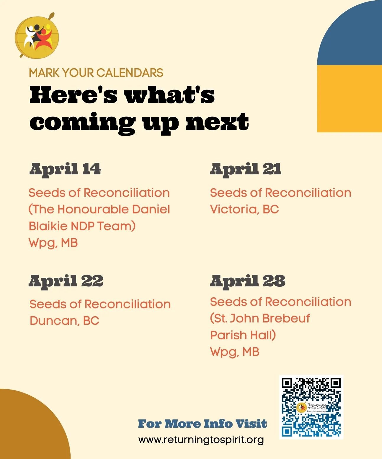 🧐 I spy a few new workshops added to the calendar and there's more to come soon! For more info visit our website (Link in bio)

.
.
.

.
.
.

#canada #manitoba #winnipeg #returningtospirit #truthandreconciliaction #truthbeforereconciliation #everych