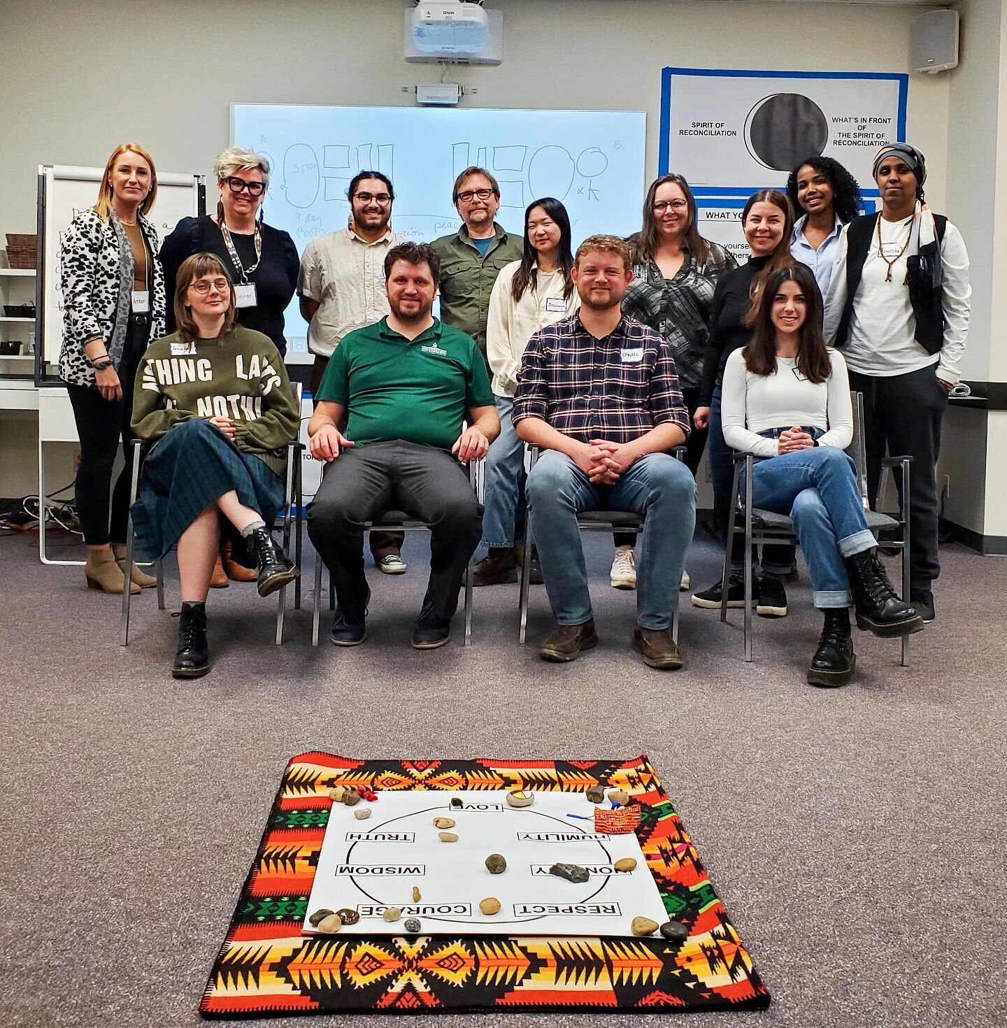 What a wonderful day! We spent last Friday with the Honourable @daniel_blaikie and his team at our Seeds of Reconciliation workshop. 

Interested in hosting a workshop for your group/organization? Reach out to us at info@returningtospirit.org 

.
.
.