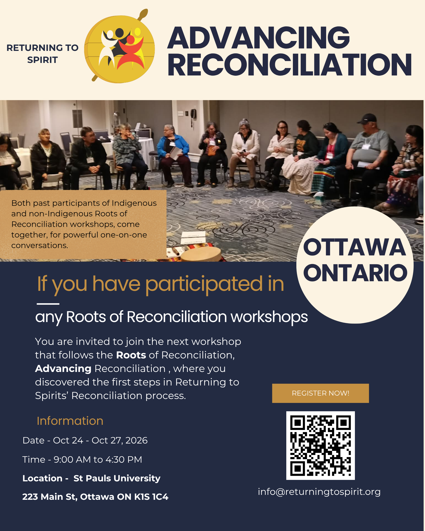 Advancing Reconciliation Ottawa 
