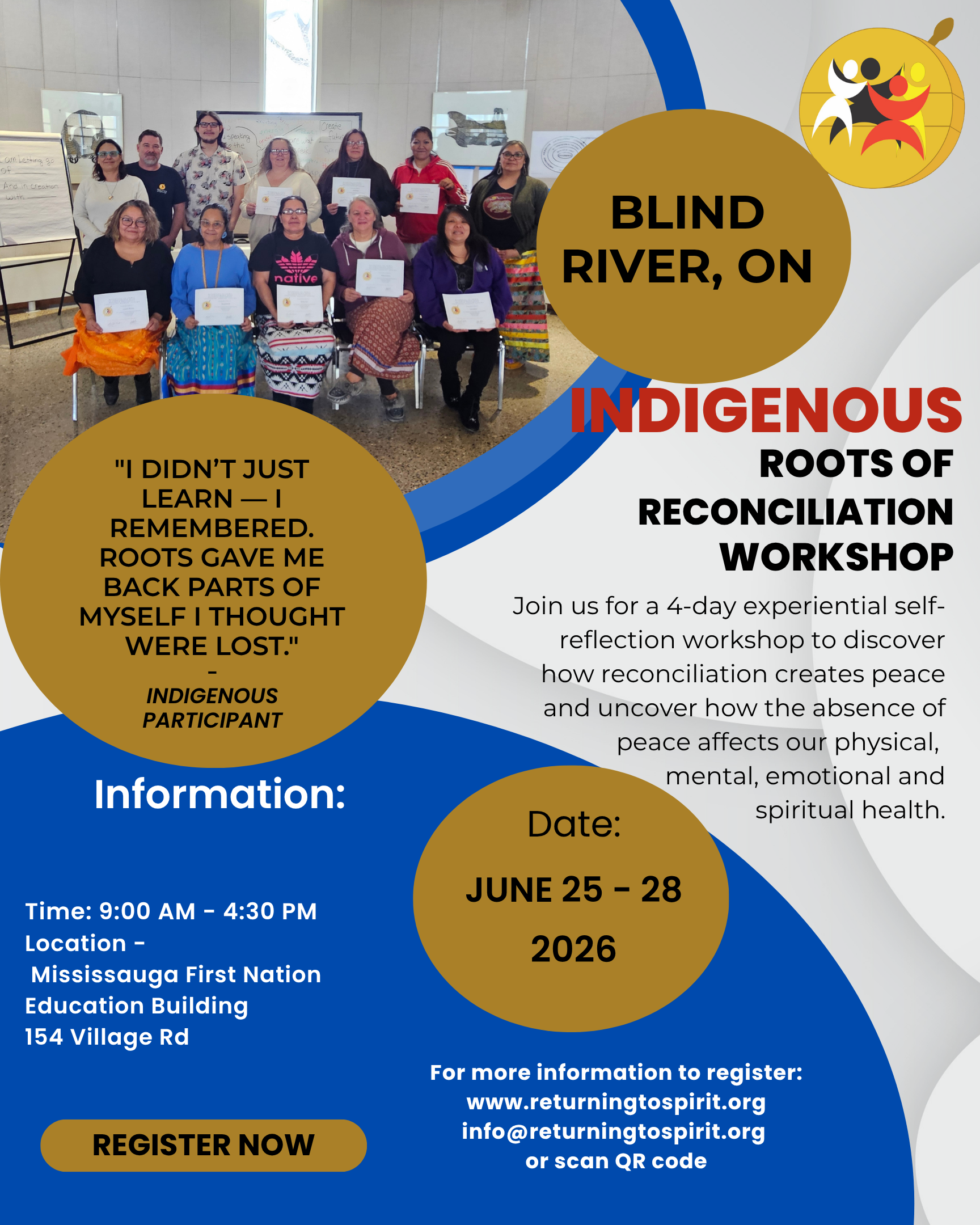 Roots of Reconciliation Blind River ON