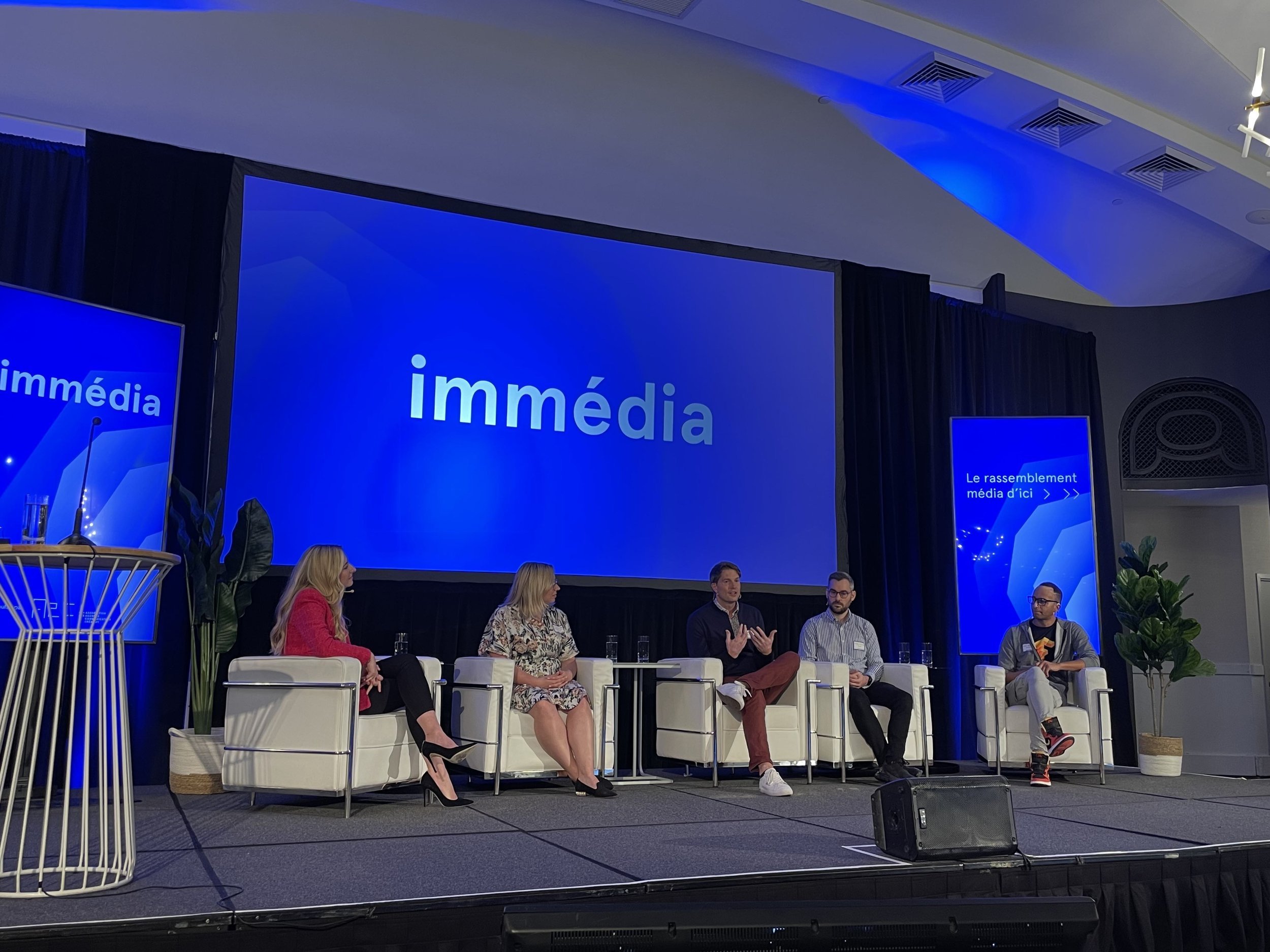 Panel at the Immedia 2022 Conference