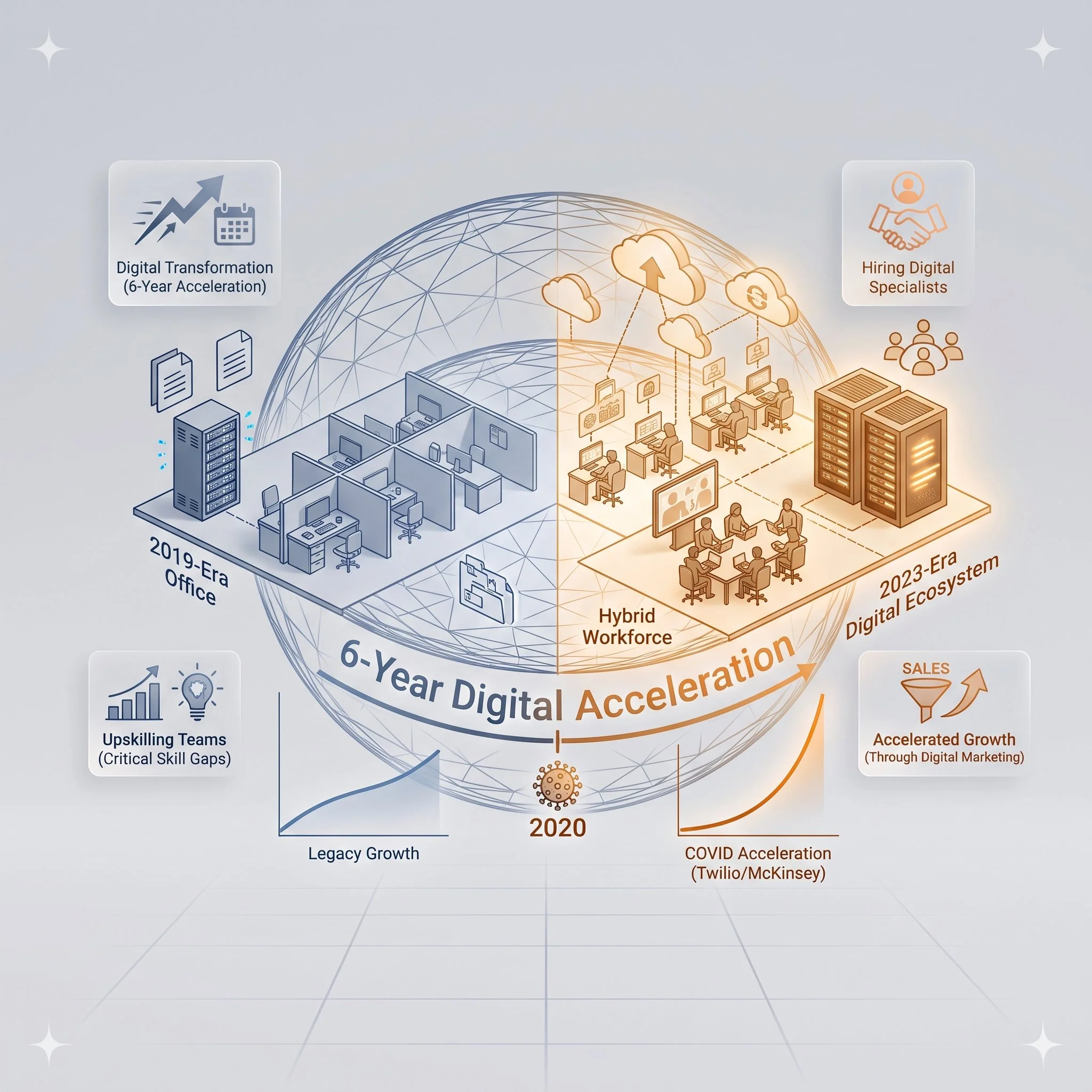 Global Digital Transformation has leapt forward