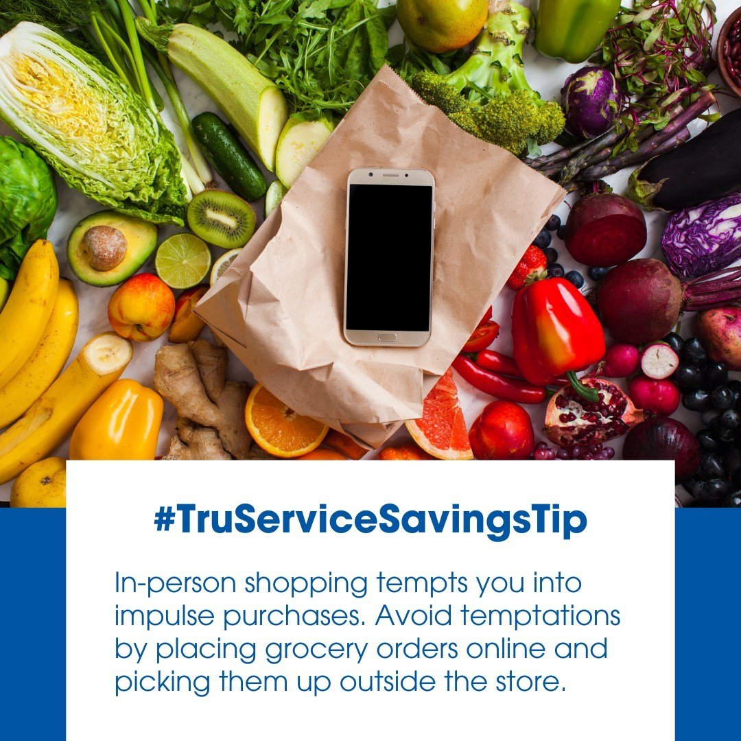 We all do it. Run into a store for one item and leave with a cartful of impulse buys. 🛒 To reduce your temptations and stick to your budget, avoid in-store shopping and order as much as possible online, even your groceries. For maximum savings, plac