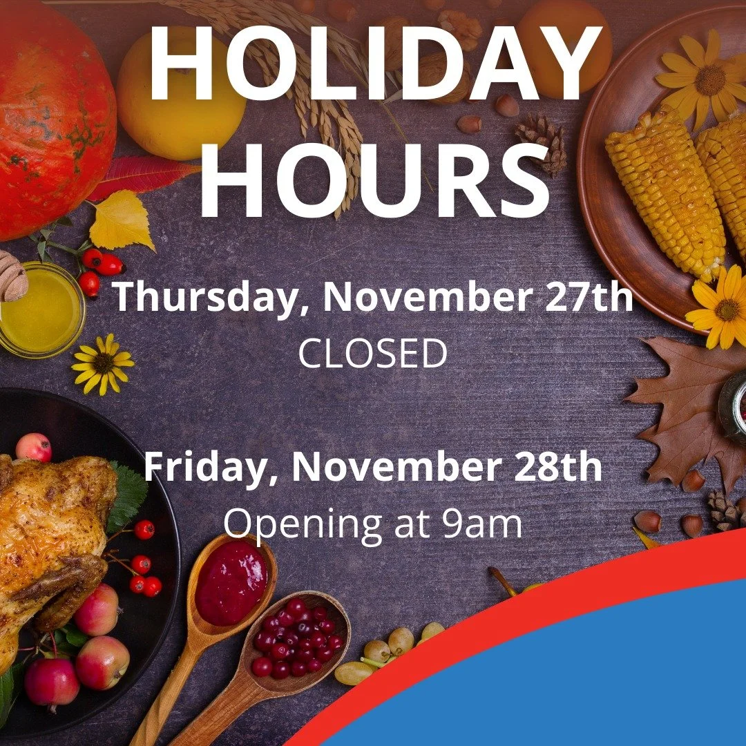 🦃 Holiday Hours Update

Thanksgiving is almost here! All TruService branches will be closed on Thursday, November 27th, so our team can enjoy the holiday with their families.

We&rsquo;ll be back and ready to serve you on Friday, November 28th, open