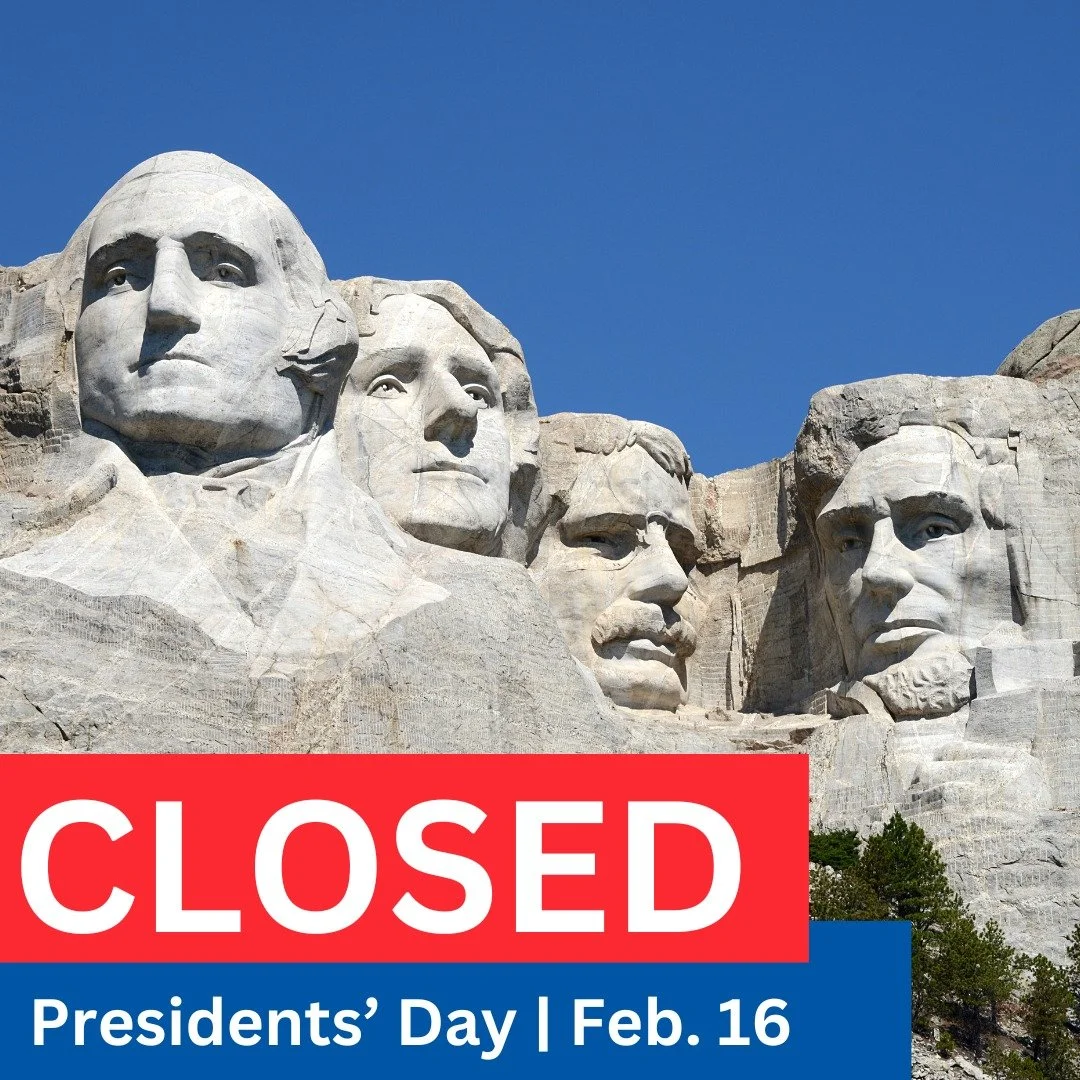 In observance of Presidents&rsquo; Day, all TruService branches are closed today.

You can still access your accounts through Online and Mobile Banking and our ATMs at any time.