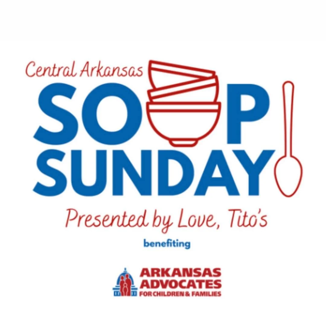 We&rsquo;re proud to sponsor Soup Sunday in support of Arkansas Advocates for Children and Families. Join the fun on Sunday, March 1 (3:30&ndash;6:30 PM) at the Jack Stephens Center at UA Little Rock for an afternoon of great food and a great cause.
