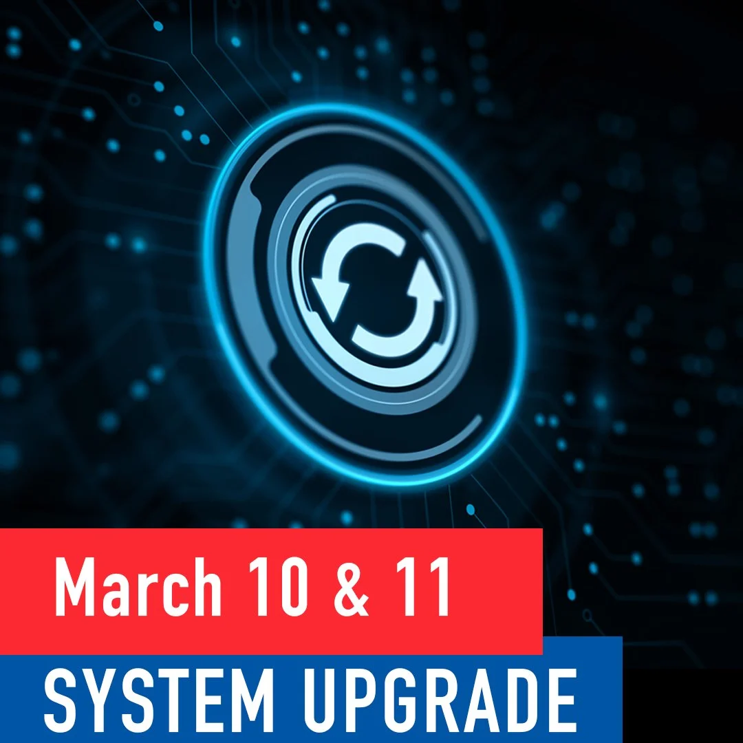 IMPORTANT INFO: On March 10 &amp; 11 we're undergoing a major system upgrade. During these two days, all services will be temporarily unavailable. Here's what we recommend you do:

✅ Plan ahead for cash needs
✅ Review any payments scheduled for those