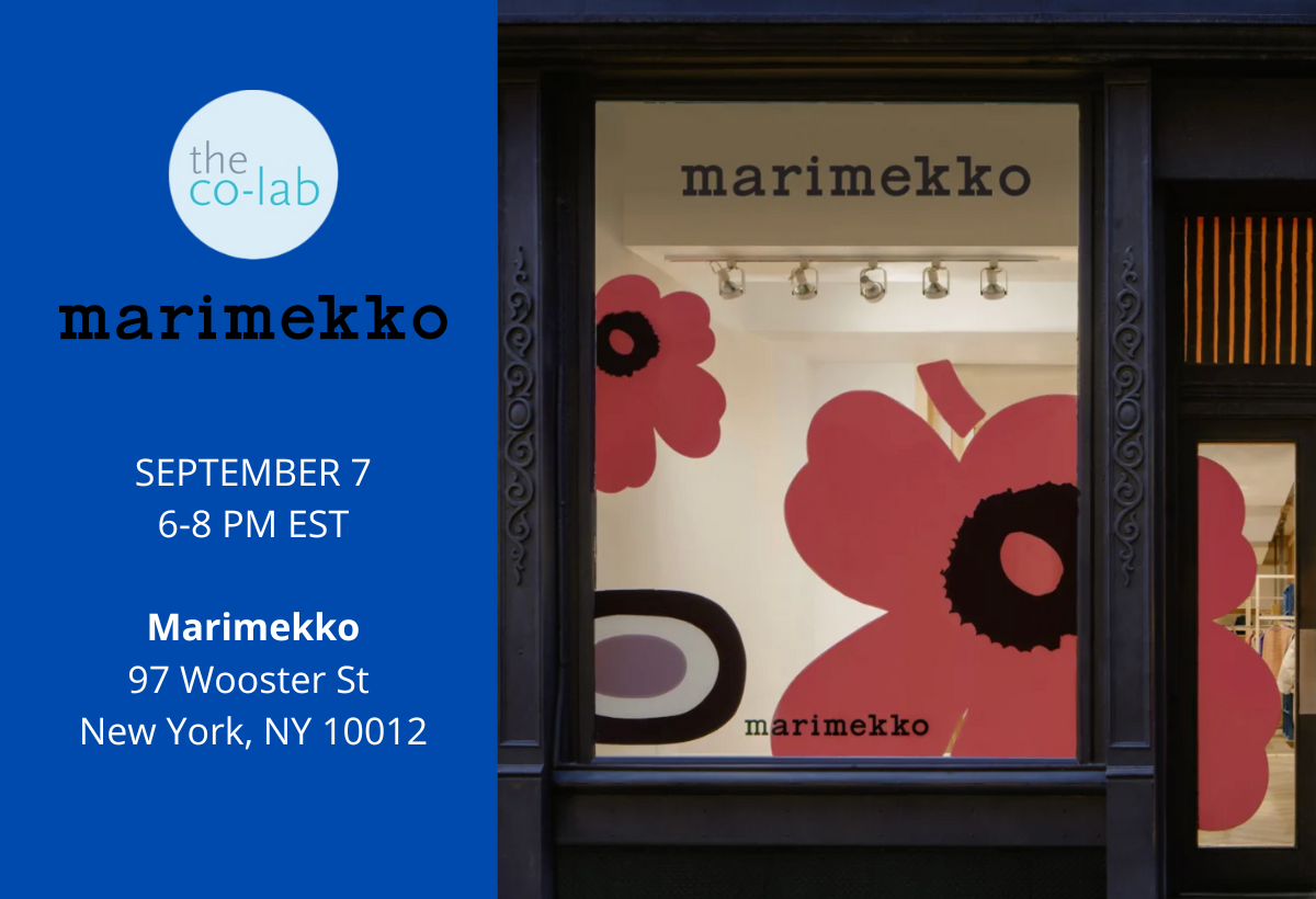 IRL: the co-lab & Marimekko in Soho, NYC