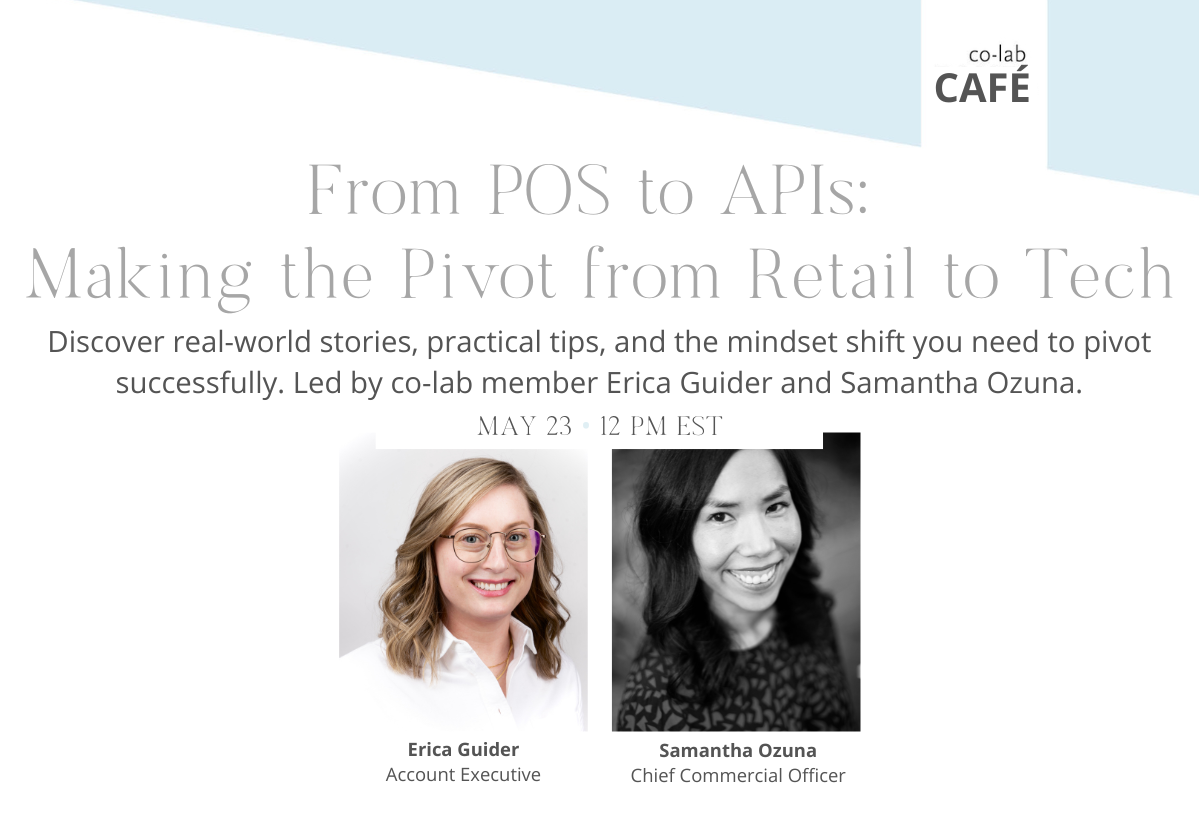 Café co-lab: From POS to APIs: Making the Pivot from Retail to Tech