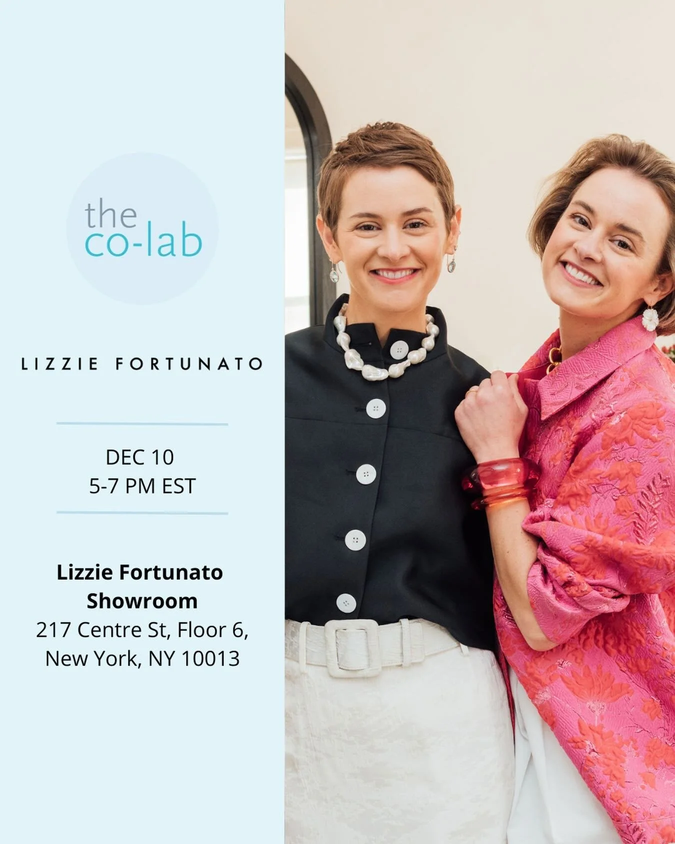 Come meet the Fortunato twins of @lfjewels and be sure to arrive before 5:30 when they will share a bit about the brand and collection. See you there! Xx Didn&rsquo;t get your ticket yet? DM us!