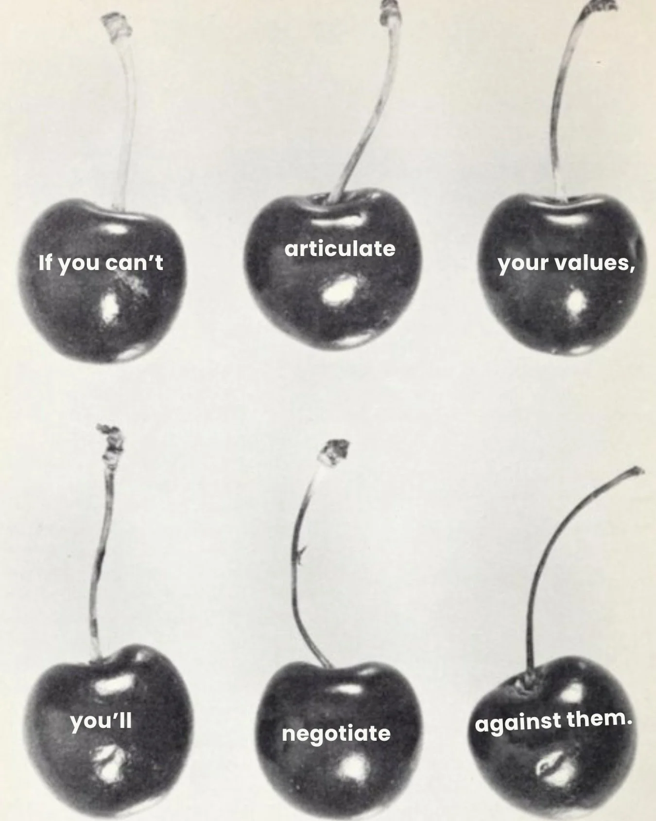 This week in the co-lab cafe, @hopebeach challenged us to turn values into decisions.

Not someday. Now.

We talked about: &ndash; Courage vs stability &ndash; Red flags vs misalignment &ndash; Short-term compromise vs long-term alignment &ndash; And