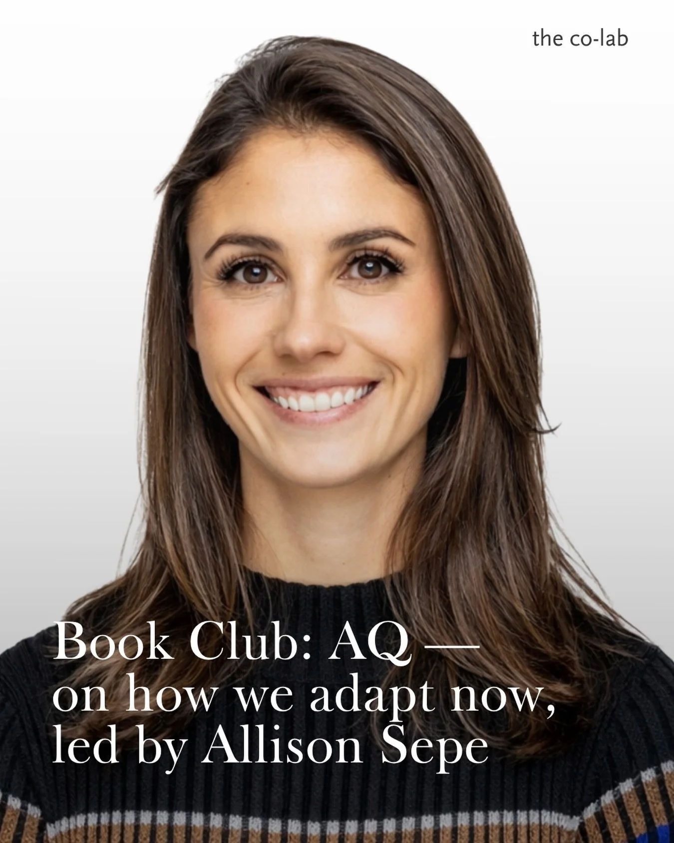 Book Club &mdash; TODAY, Thursday at 12 PM ET

We&rsquo;re reading AQ: A New Kind of Intelligence for a World That&rsquo;s Always Changing by Liz Tran &mdash; and discussing it together this Thursday.

This one feels especially relevant right now.

T
