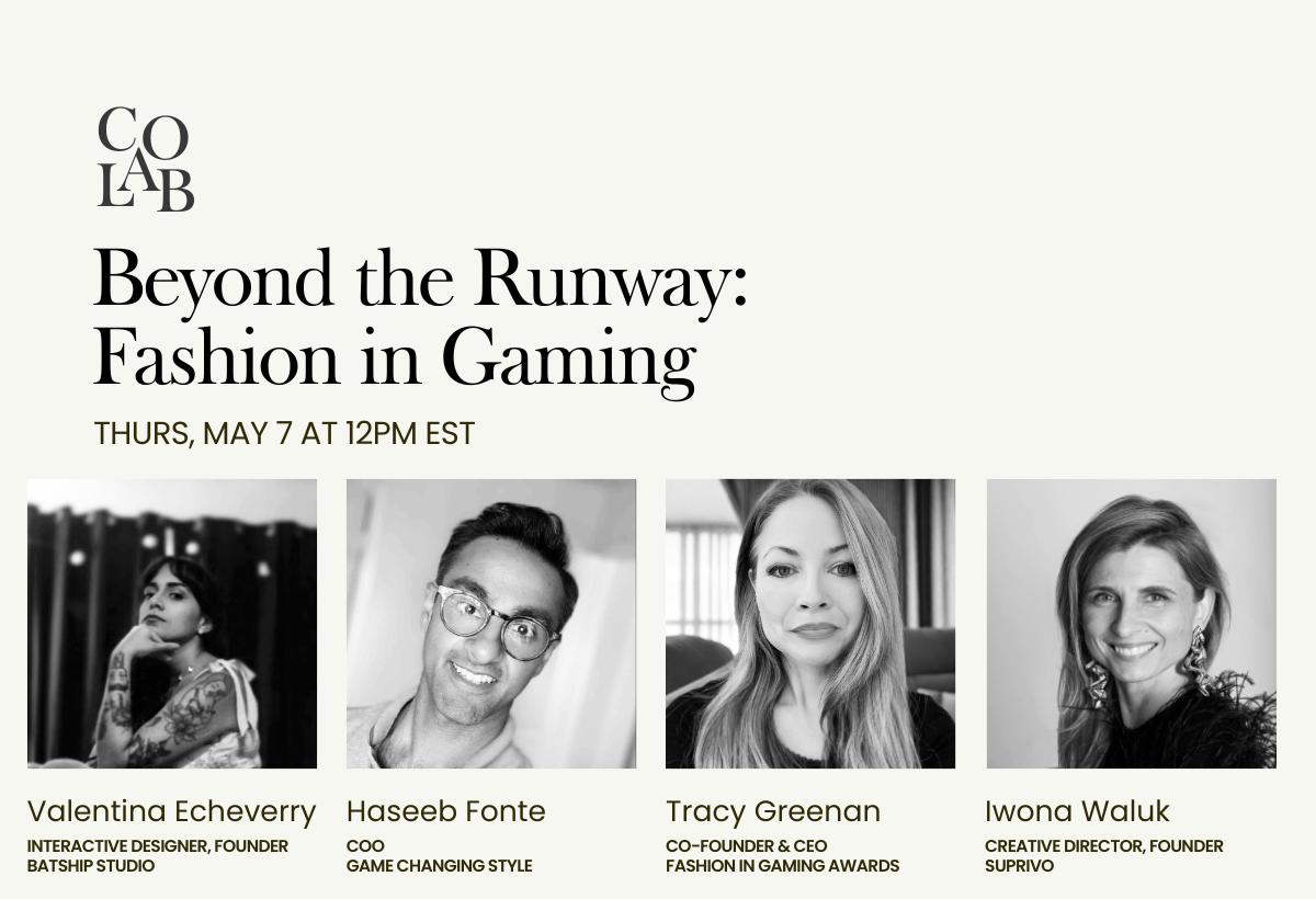 Café co-lab: Beyond the Runway: The $100 Billion Future of Fashion in Gaming