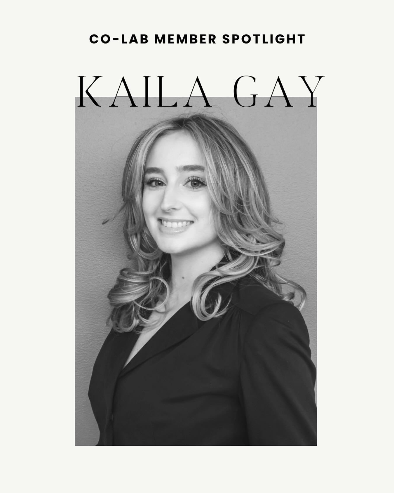Meet Kaila Gay in our @jointhecolab member spotlight this week link in story ✨