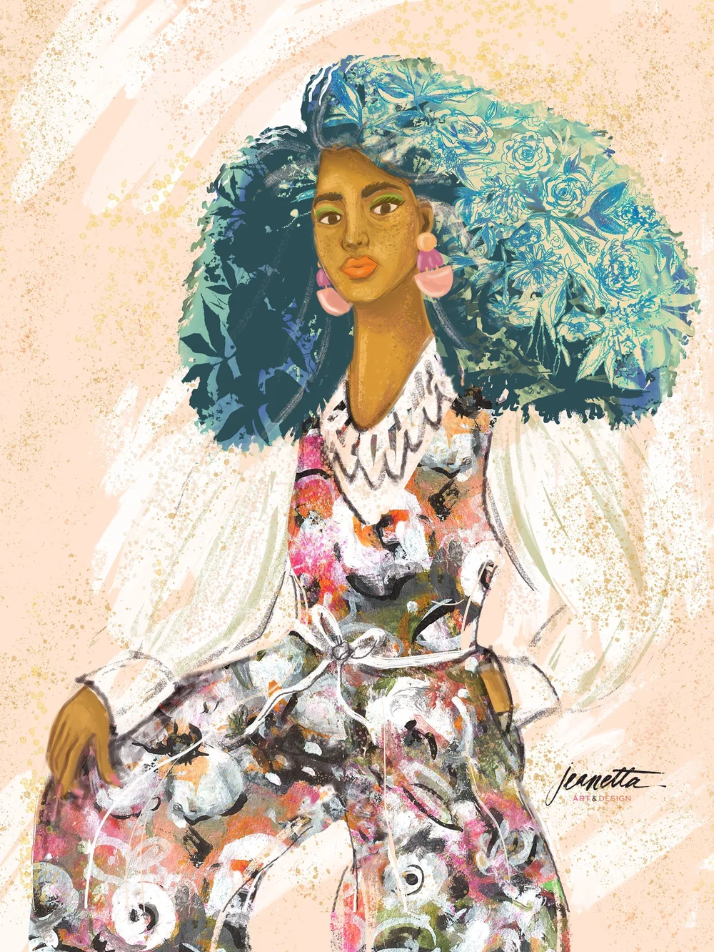 Jenetta Color Top Designer Jeanetta Gonzales — The List